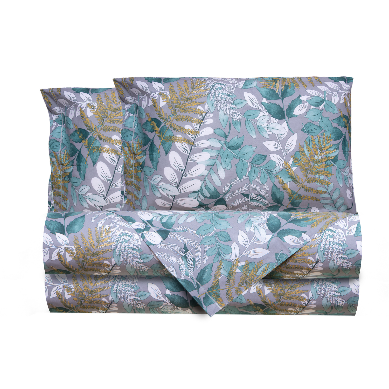 Completo letto matrimoniale foliage