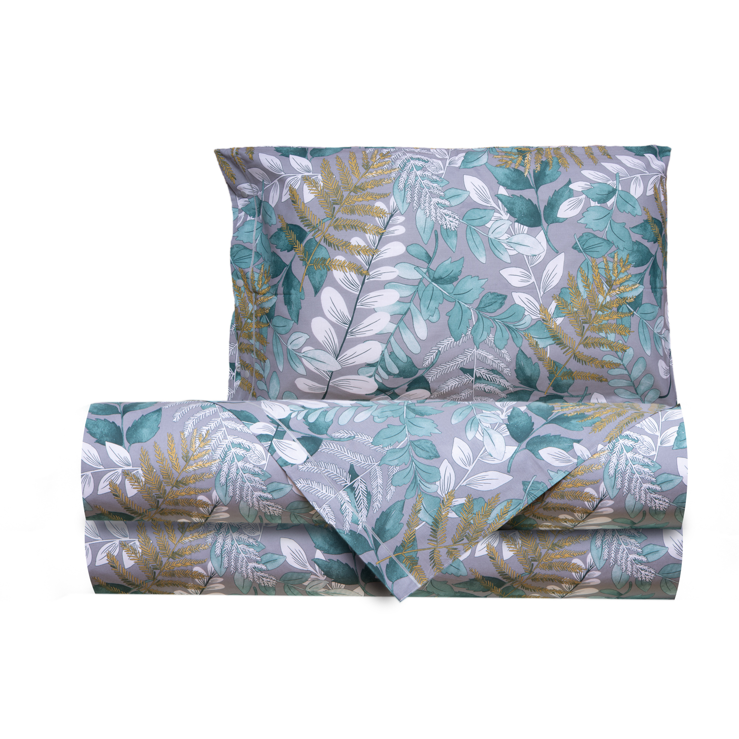 Completo letto 1 piazza e mezza foliage