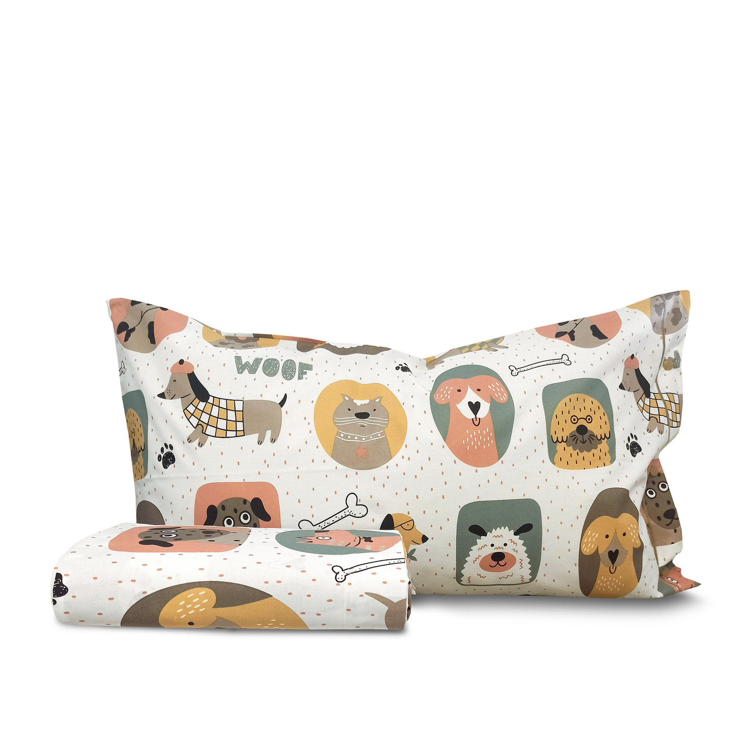 Parure copripiumino singolo cagnolini SmartDecoHome