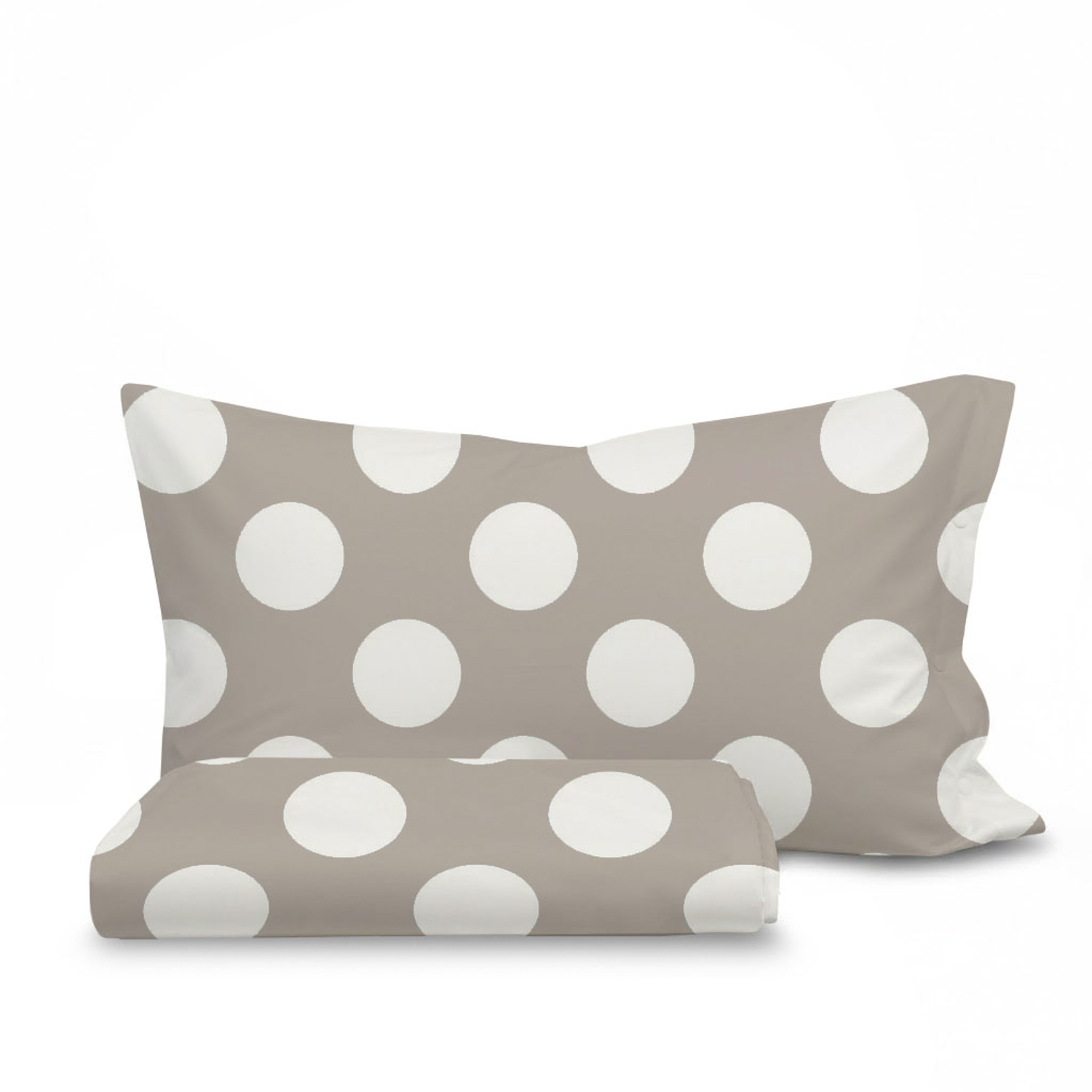 Parure copripiumino una piazza e mezza Ball beige SmartDecoHome