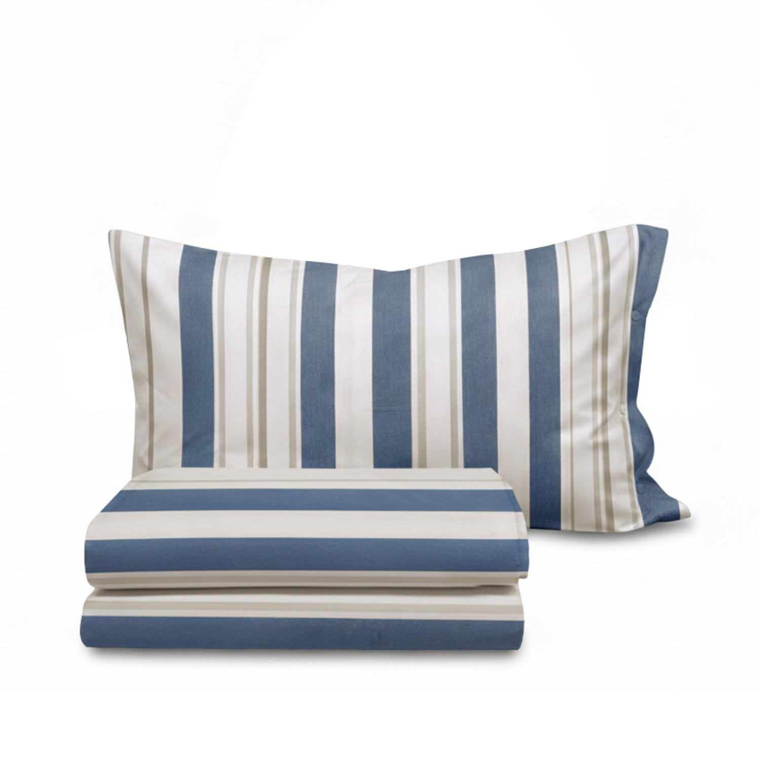 Completo letto una piazza e mezza Corfù blu SmartDecoHome