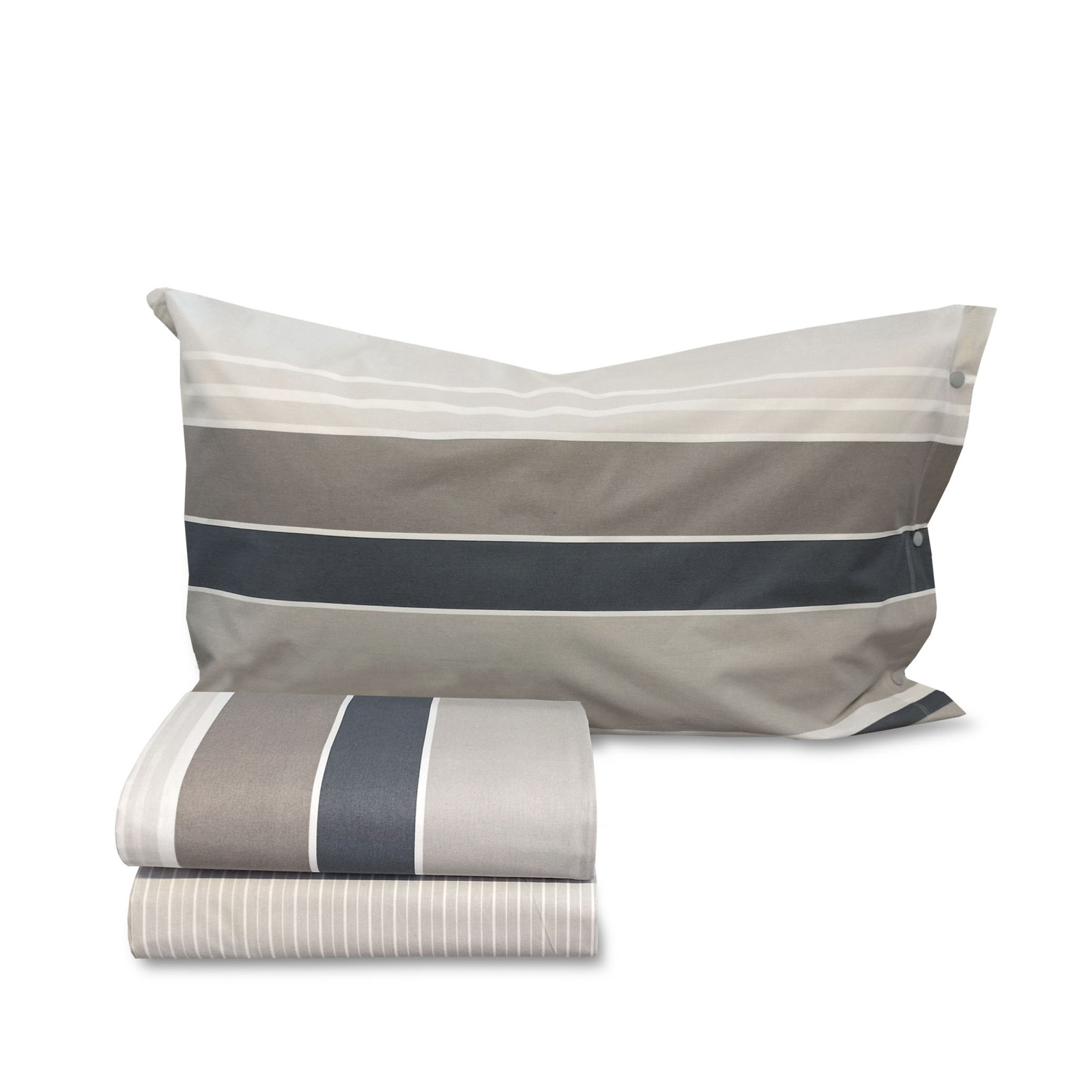 Completo letto singolo Santorini tortora SmartDecoHome