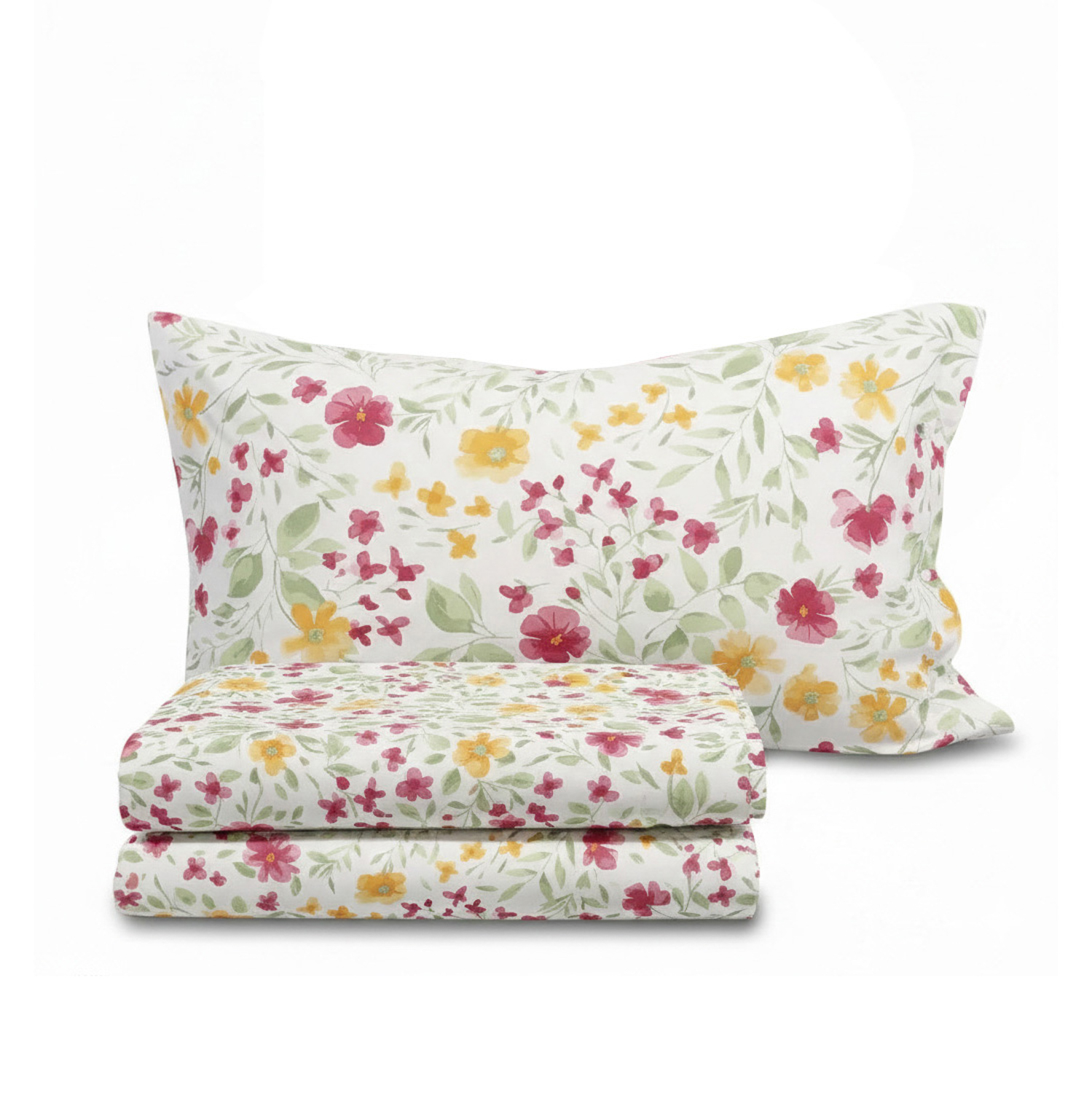 Completo letto singolo Giada rosa SmartDecoHome