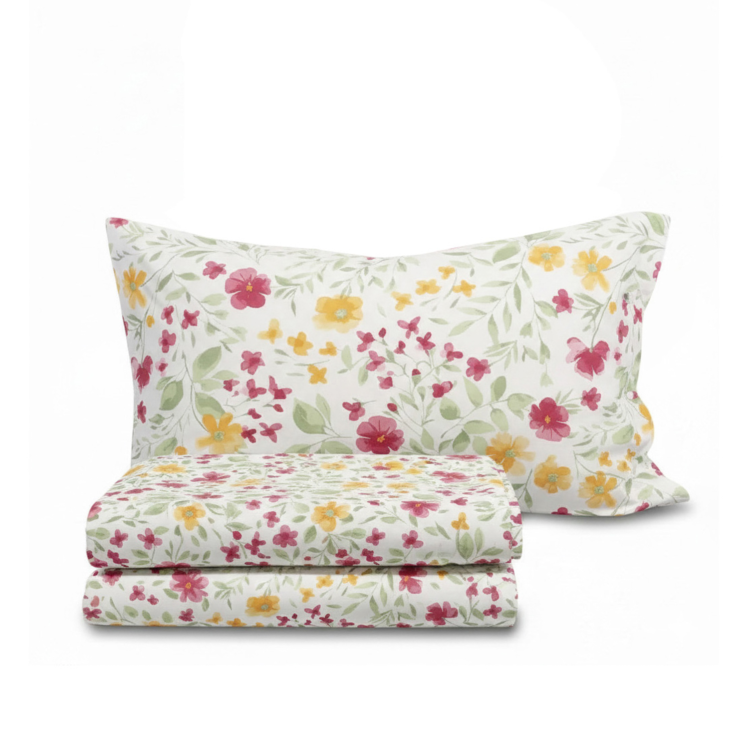 Completo letto una piazza e mezza Giada rosa SmartDecoHome