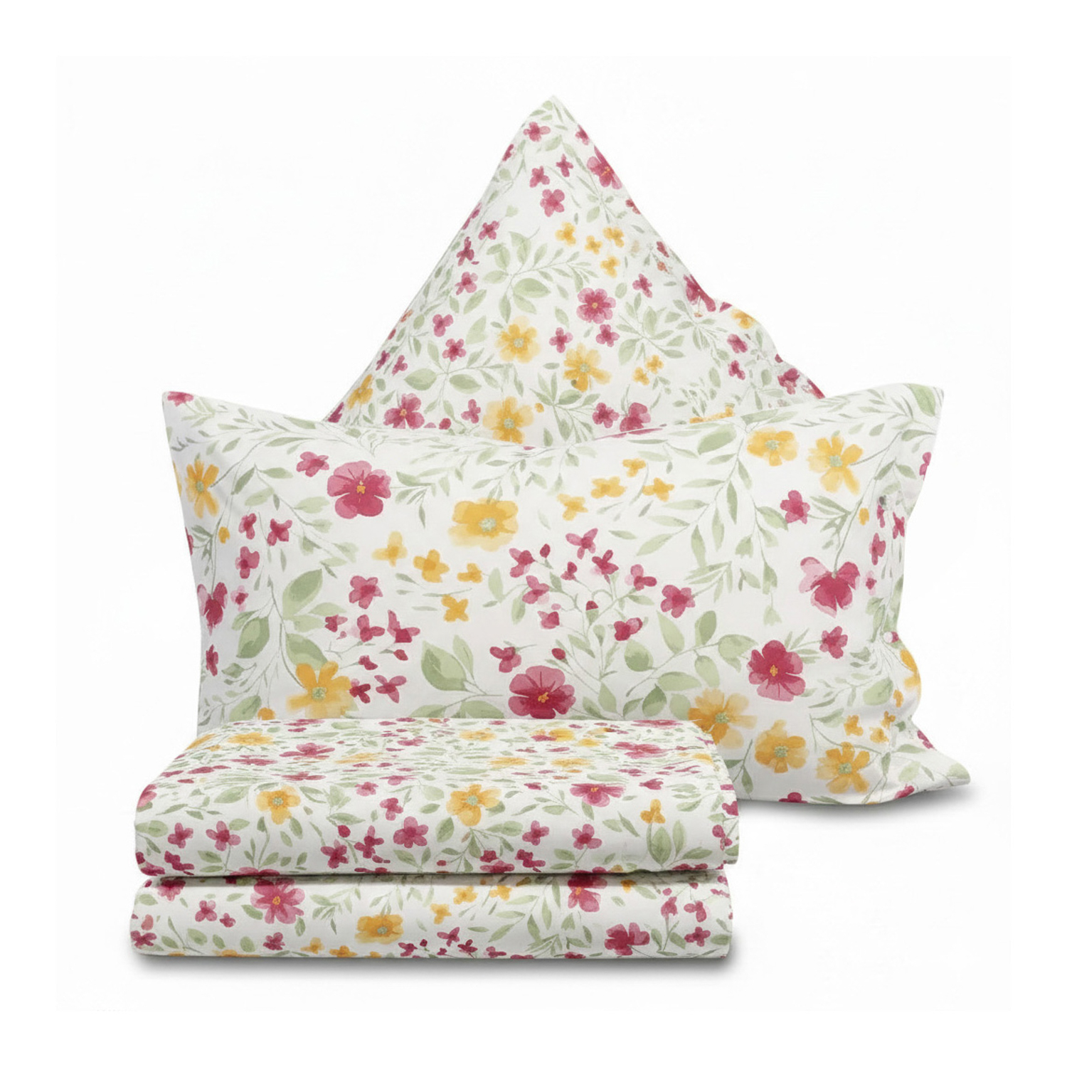 Completo letto matrimoniale Giada rosa SmartDecoHome