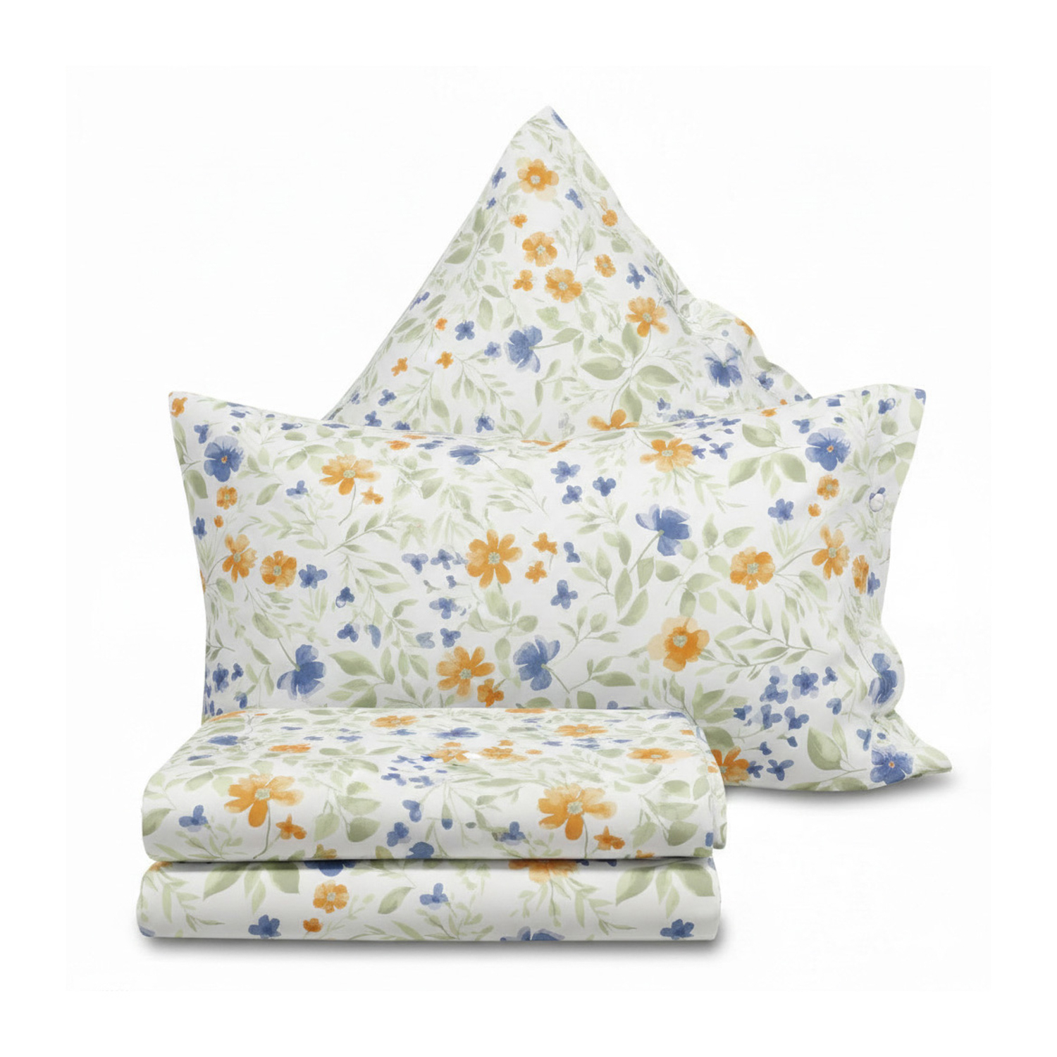 Completo letto matrimoniale Giada azzurro SmartDecoHome