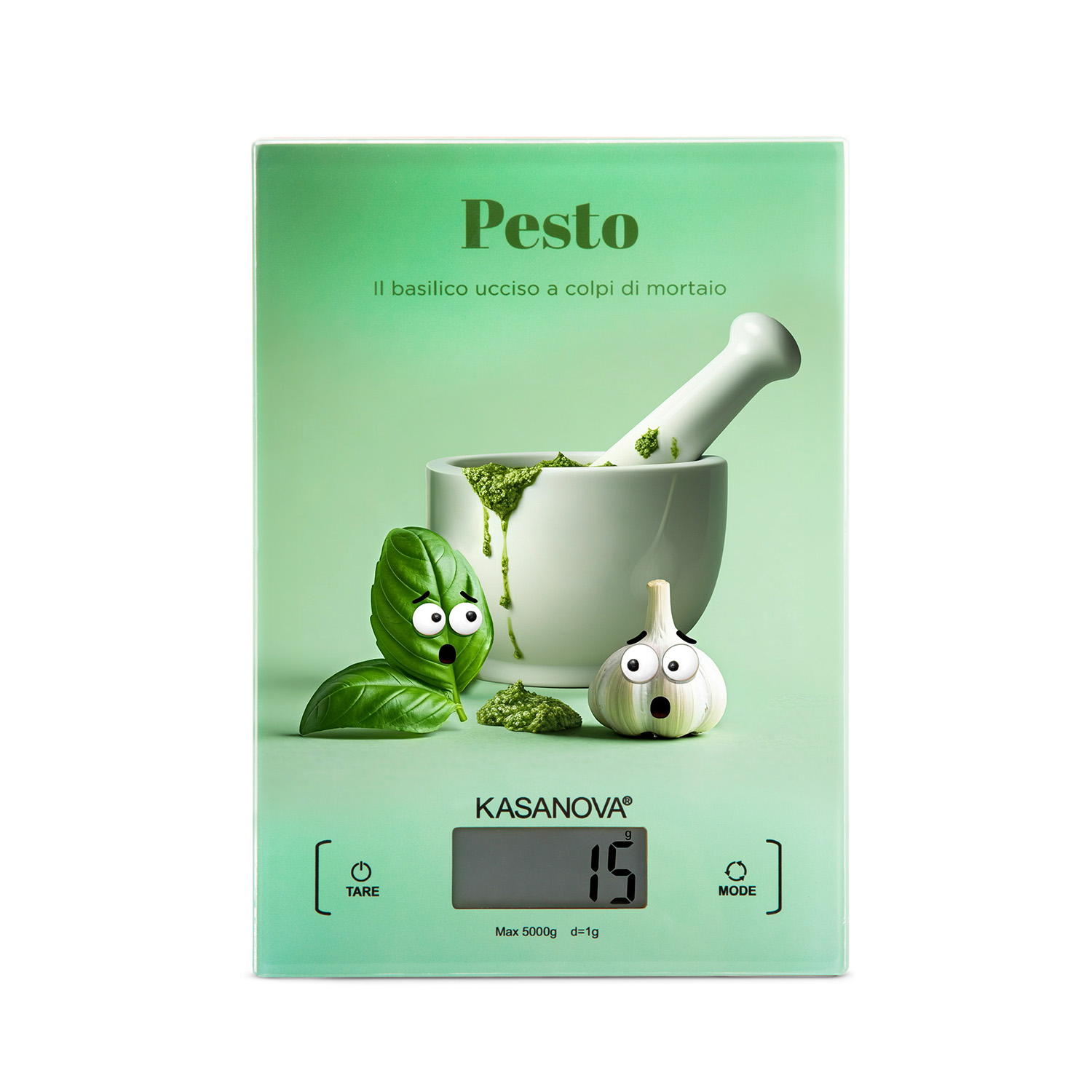 Bilancia Digitale Cucina Pesto 5 kg - Design Allegro