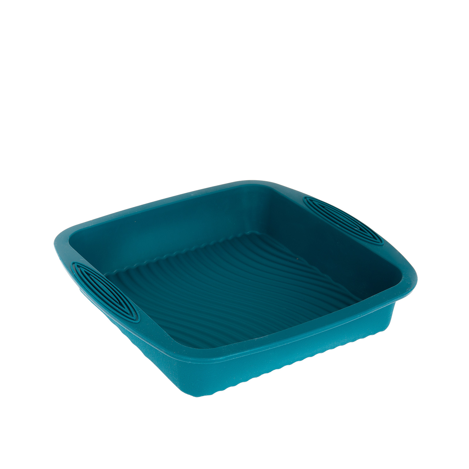 Stampo forno 26x24x5 cm silicone azzurro