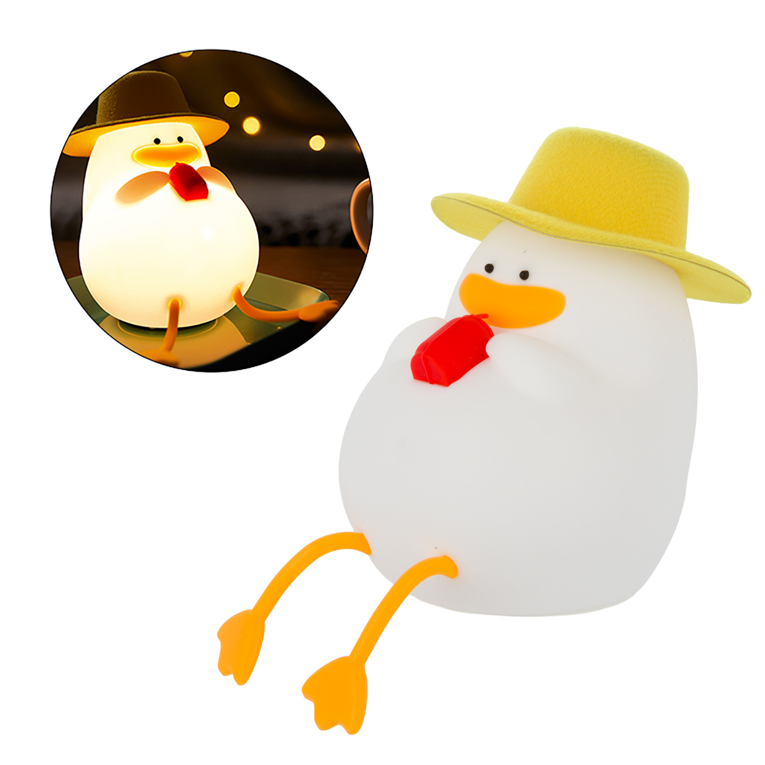 Lampada led papera silicone per bambini