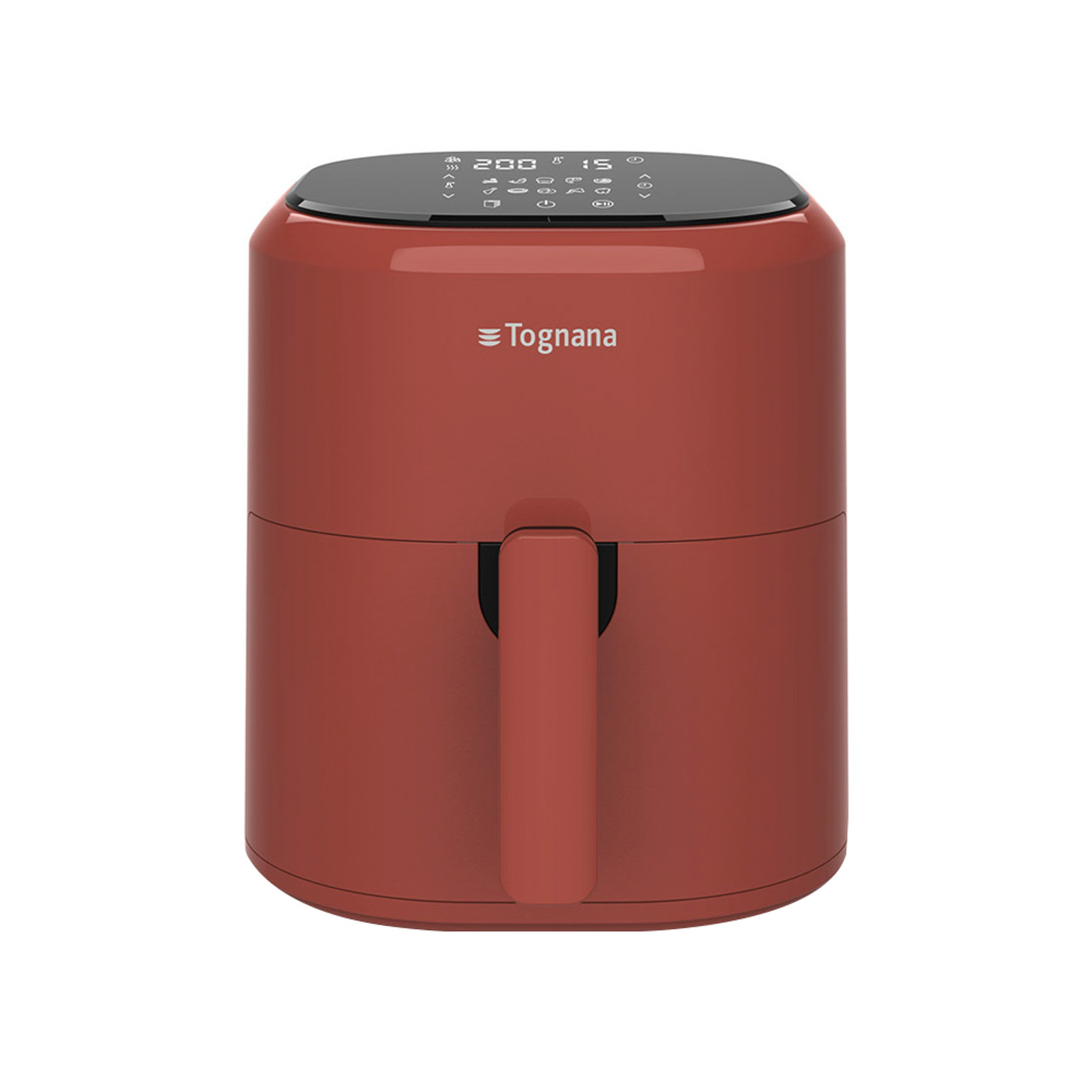 Friggitrice ad aria digitale 4,5 L Tognana rossa