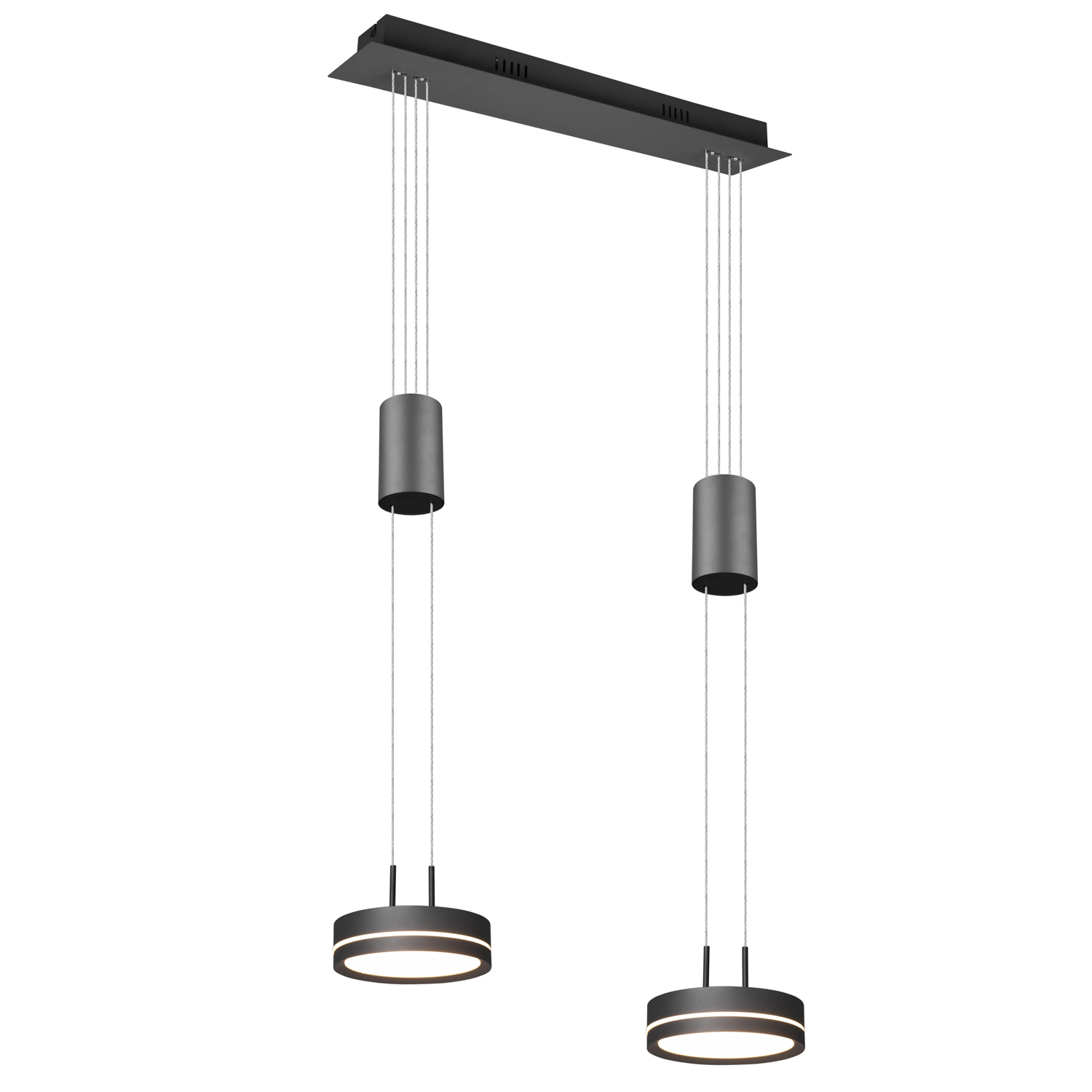 Lampadario LED 2 luci Franklin Trio