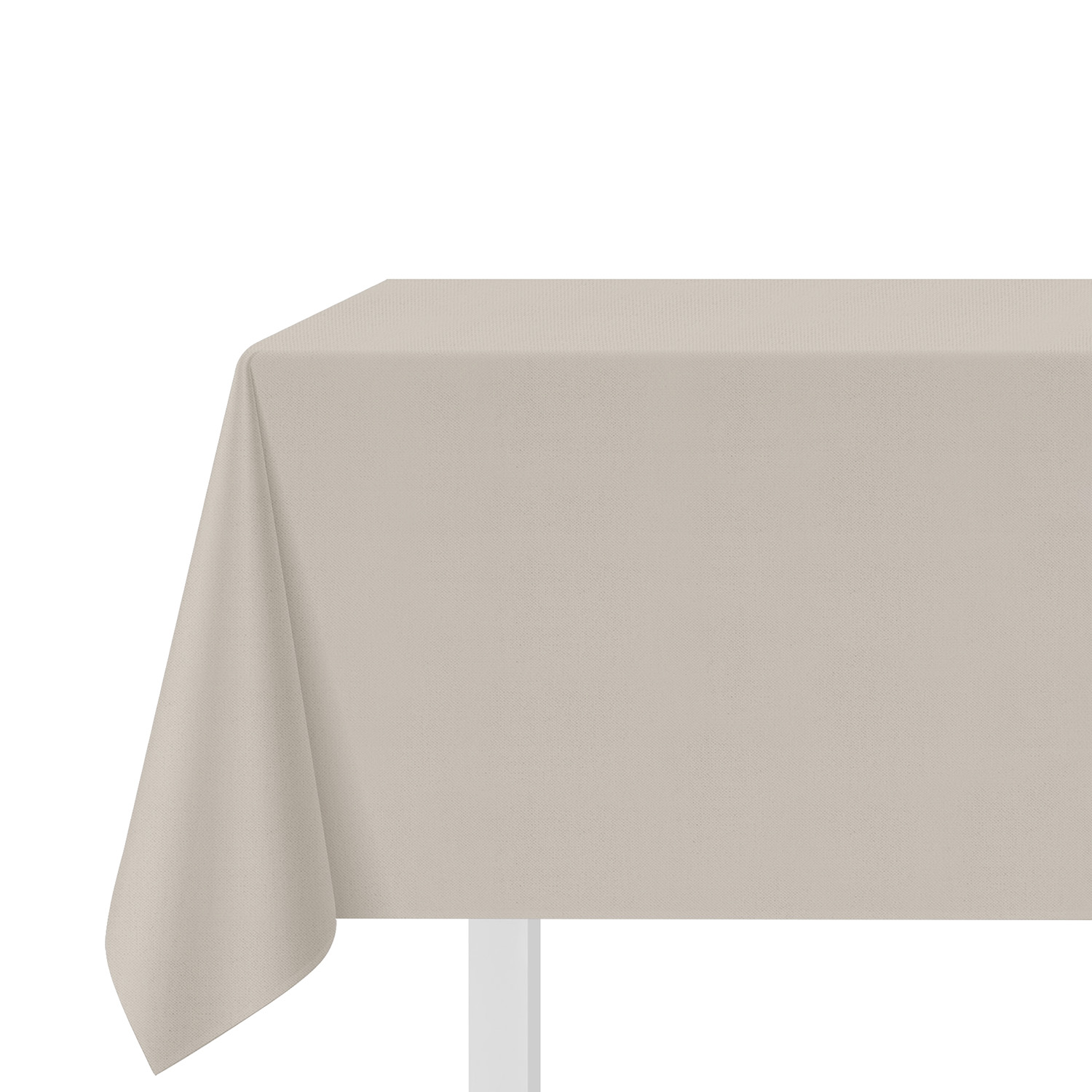 Tovaglia antimacchia 140x320 cm tinto filo grigio melange