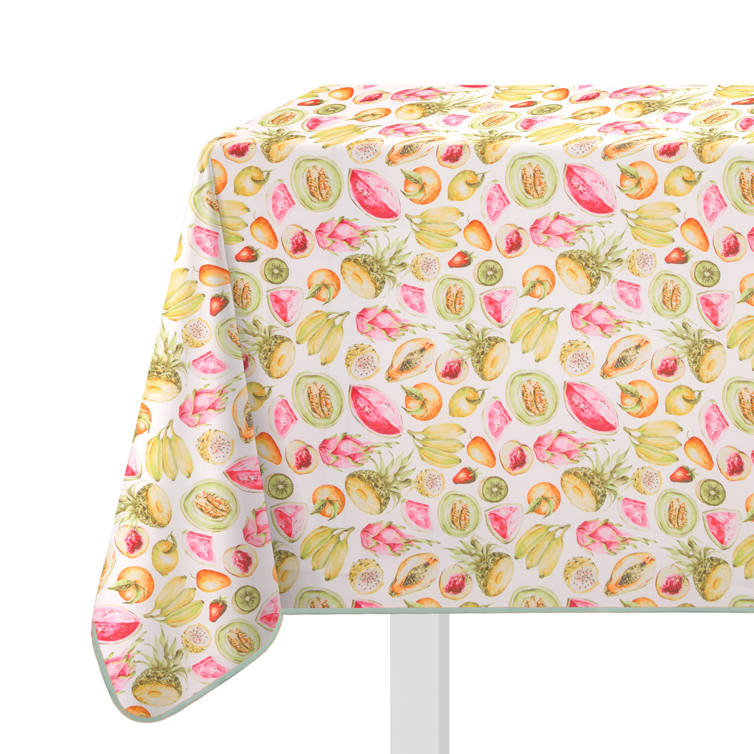 Tovaglia antimacchia 140x140 cm frutta estiva