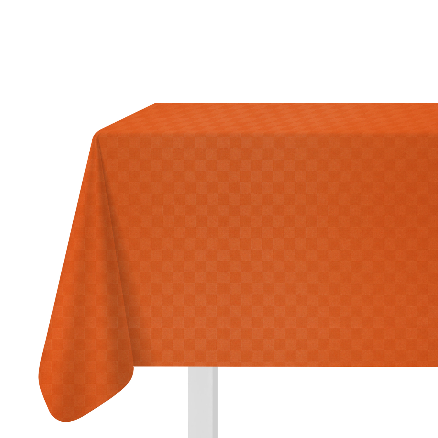 Tovaglia antimacchia 140x320 cm Damina arancione