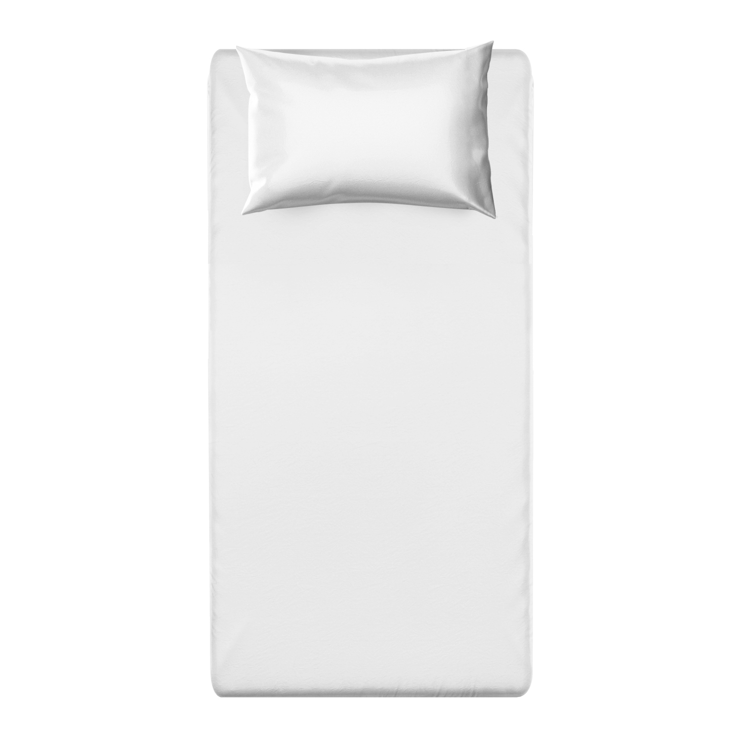 Lenzuolo con angoli singolo bianco Sugar