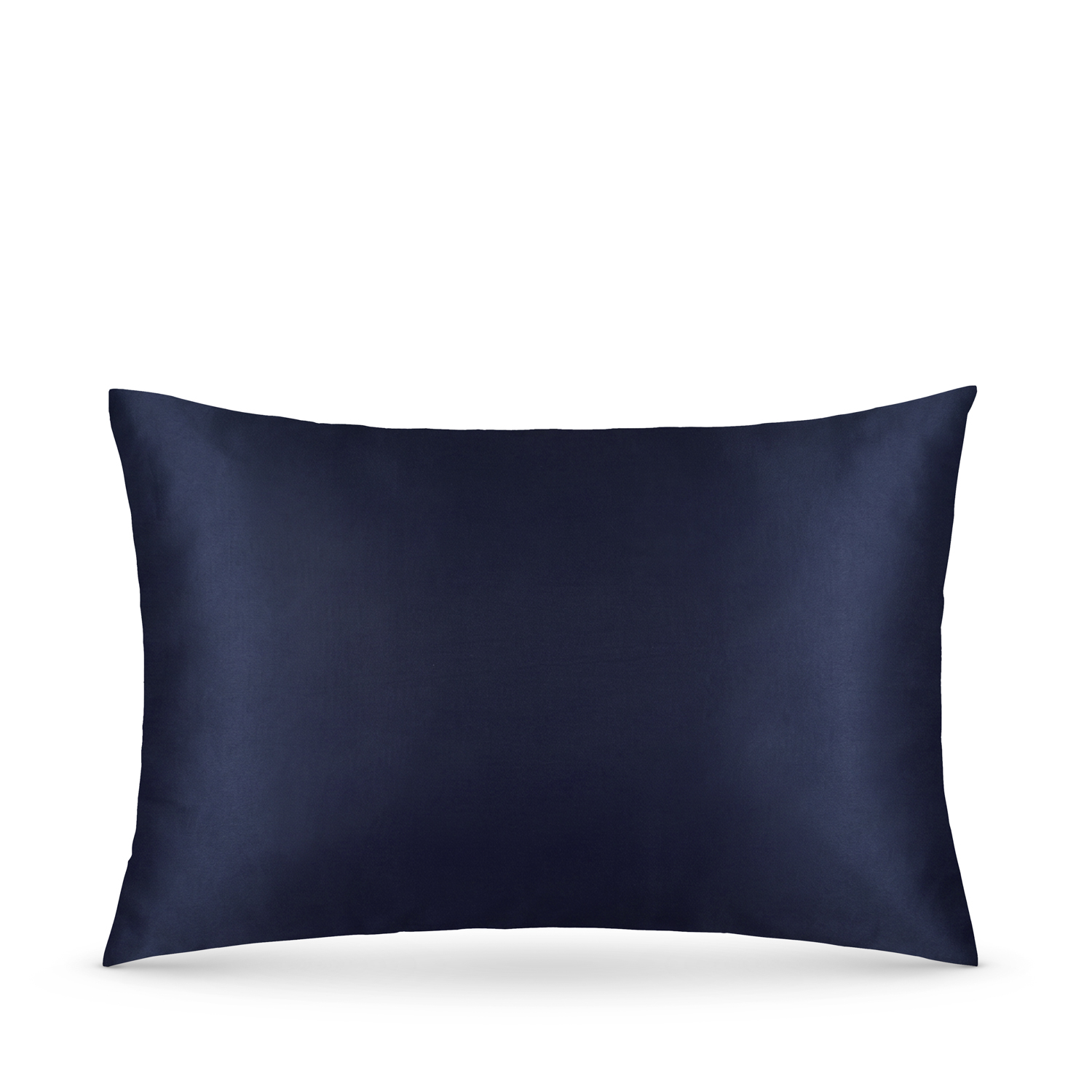 Federa in raso blu 50x80 cm