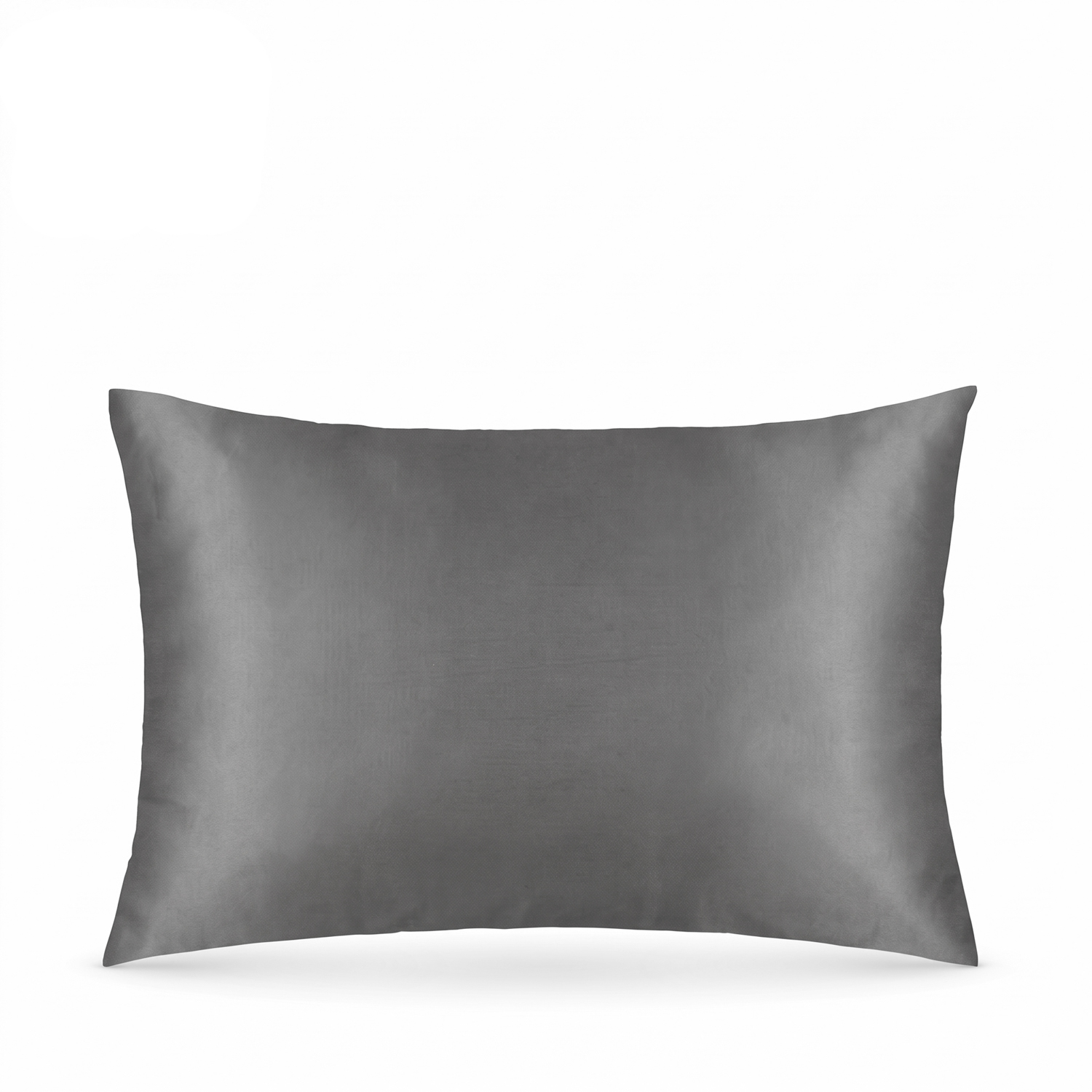 Federa in raso grigio 50x80 cm