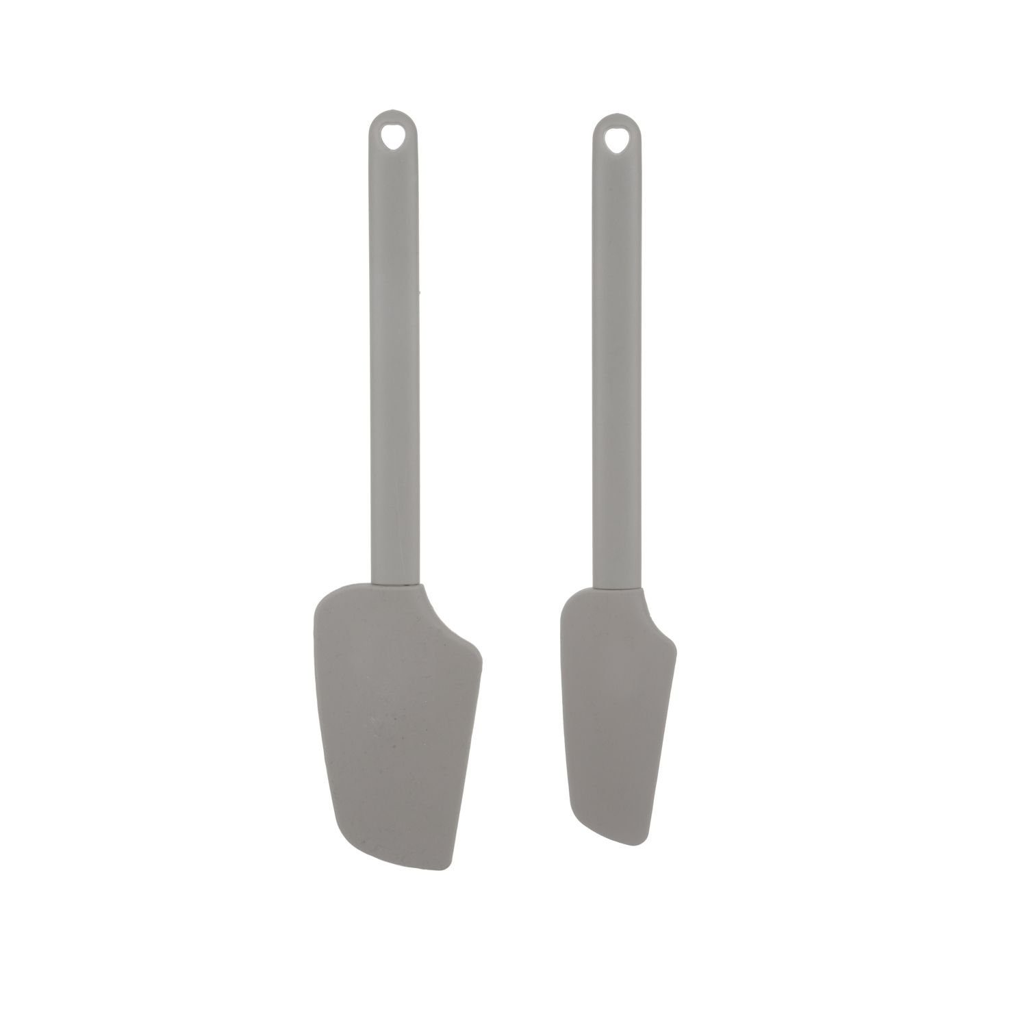 Set 2 spatole in silicone grigio