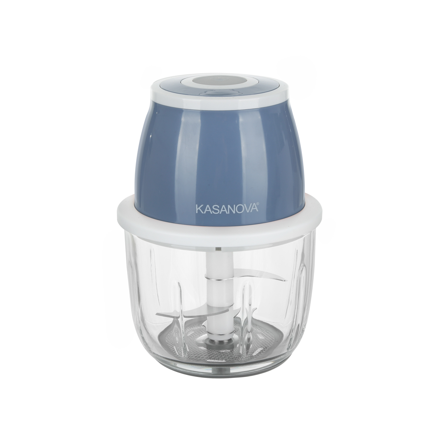 Tritatutto elettrico senza fili 300 ml 30 W blu