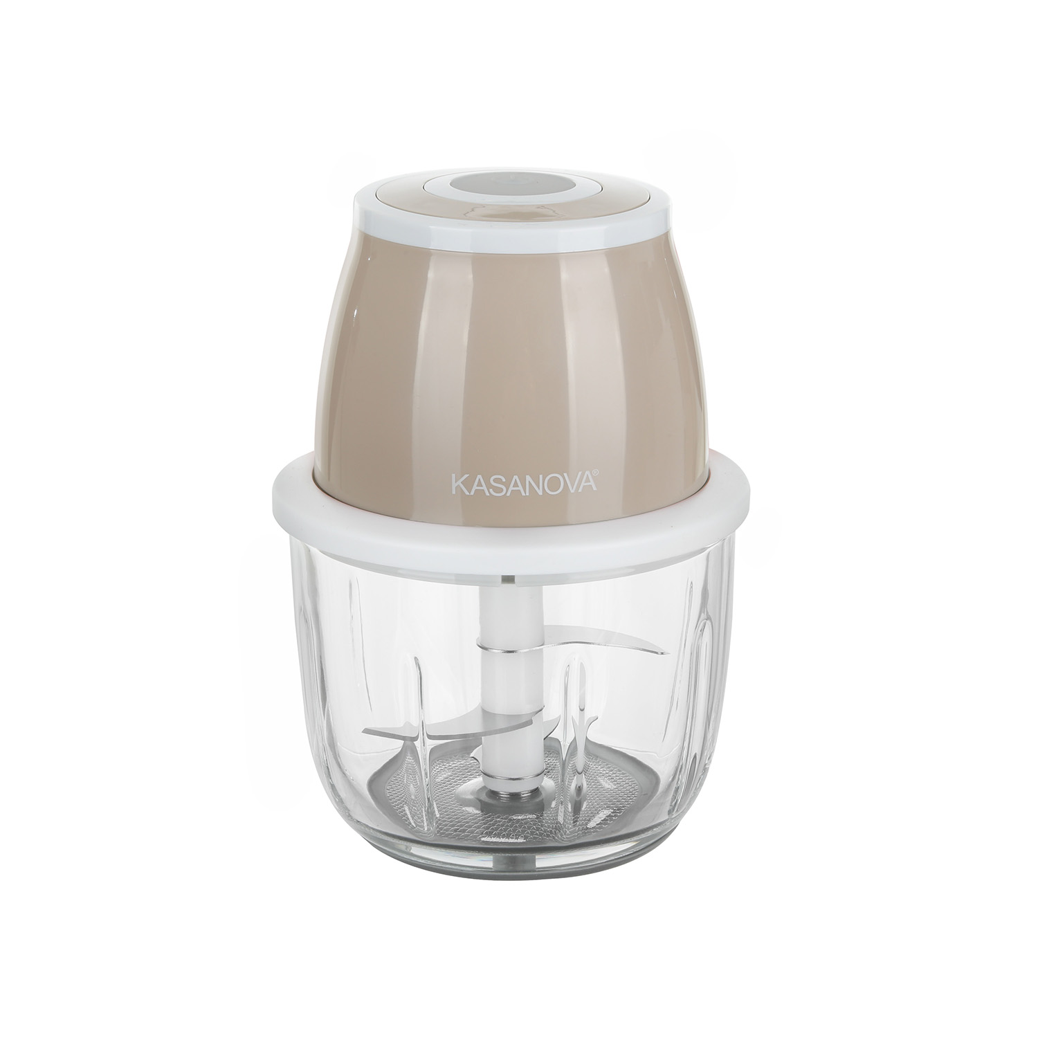 Tritatutto elettrico senza fili 300 ml 30 W tortora