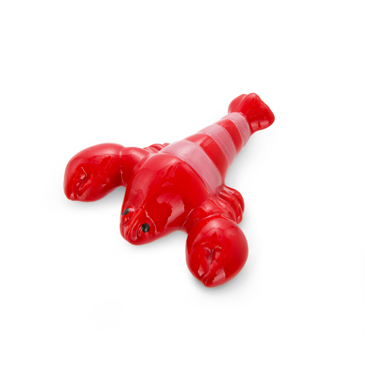 Decorazione aragosta rossa in ceramica