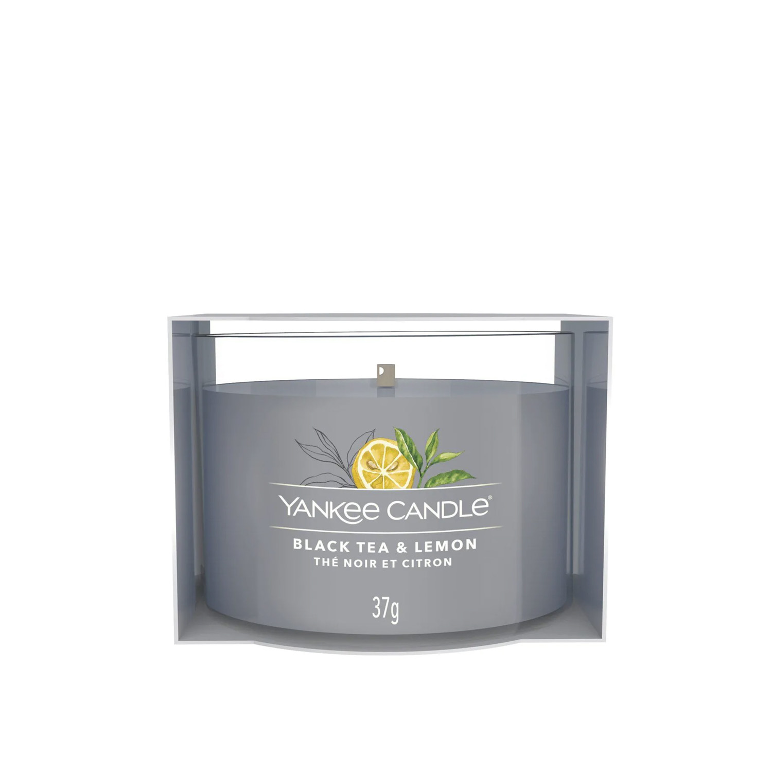 Black Tea and Lemon candela votiva profumata Yankee Candle
