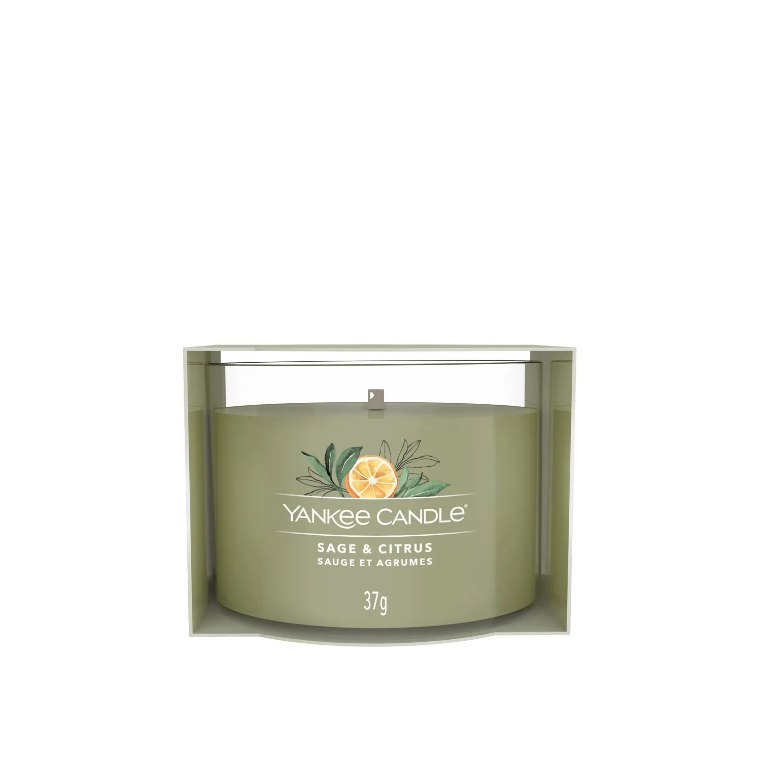 Seifen-Shop Yankee Candle Sage & Citrus Signature - Votiva 37 G - Immagine 2