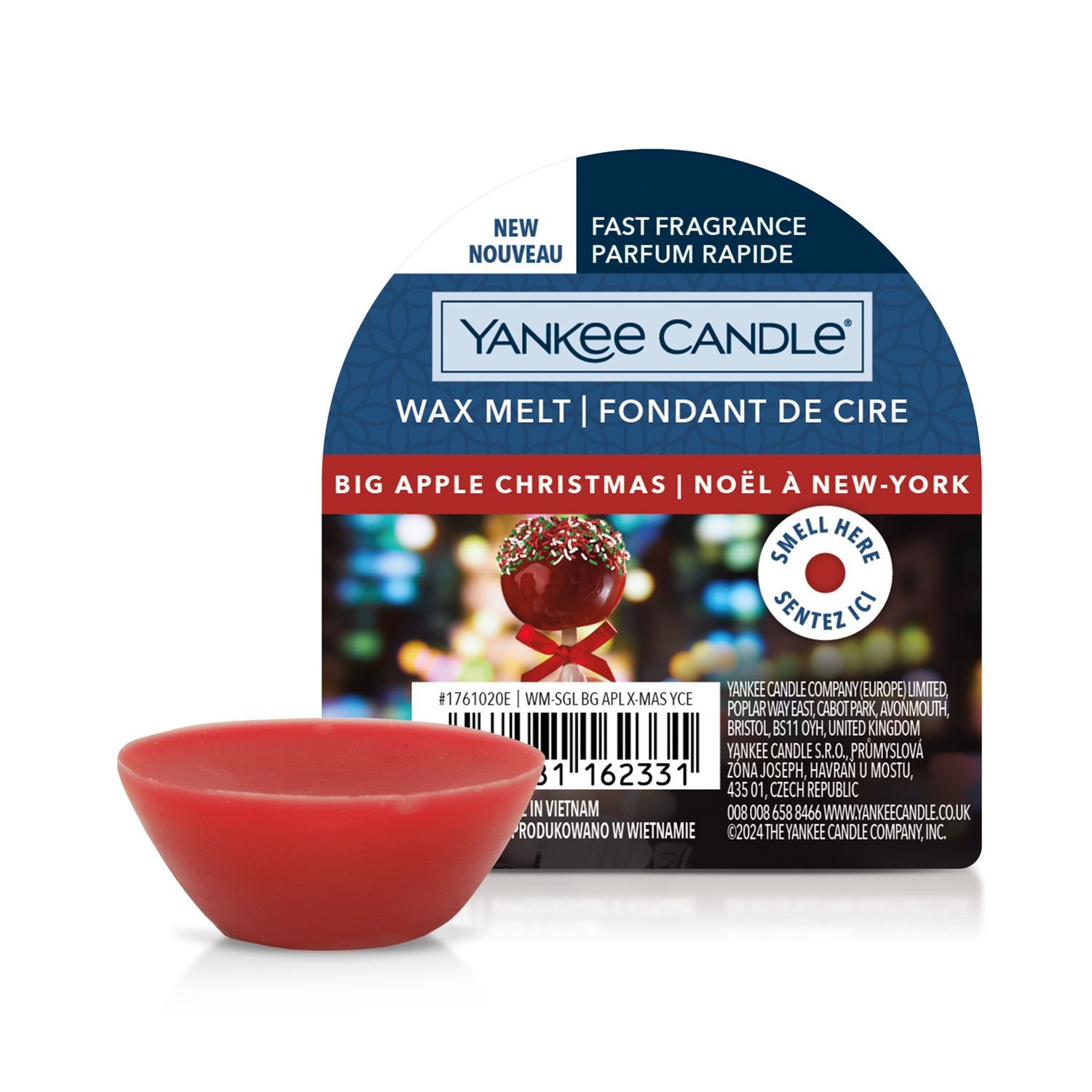 Big Apple Christmas, cera Yankee Candle per bruciatore