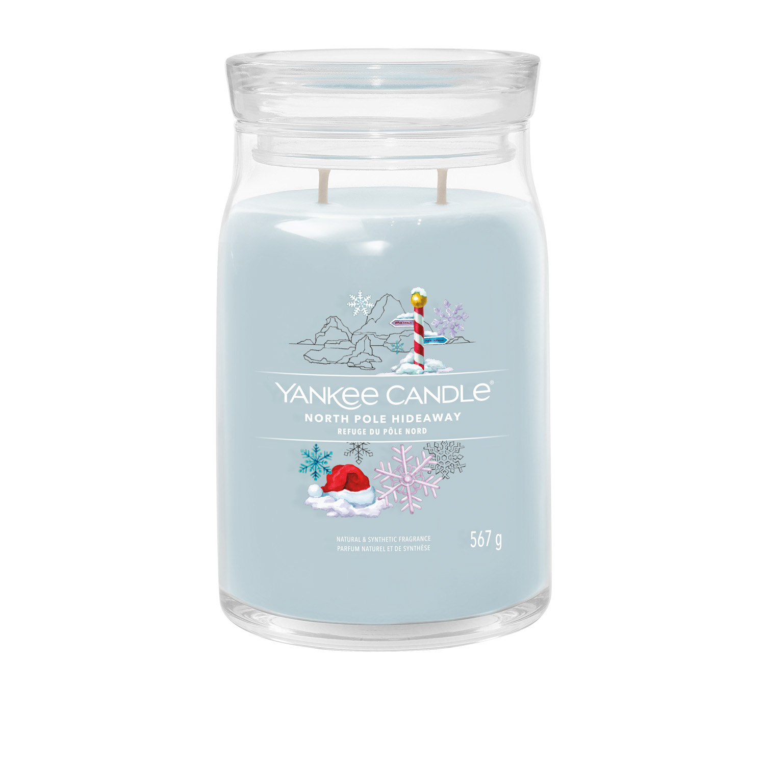 Yankee Candle North Pole Hideaway Candela Profumata 567 G