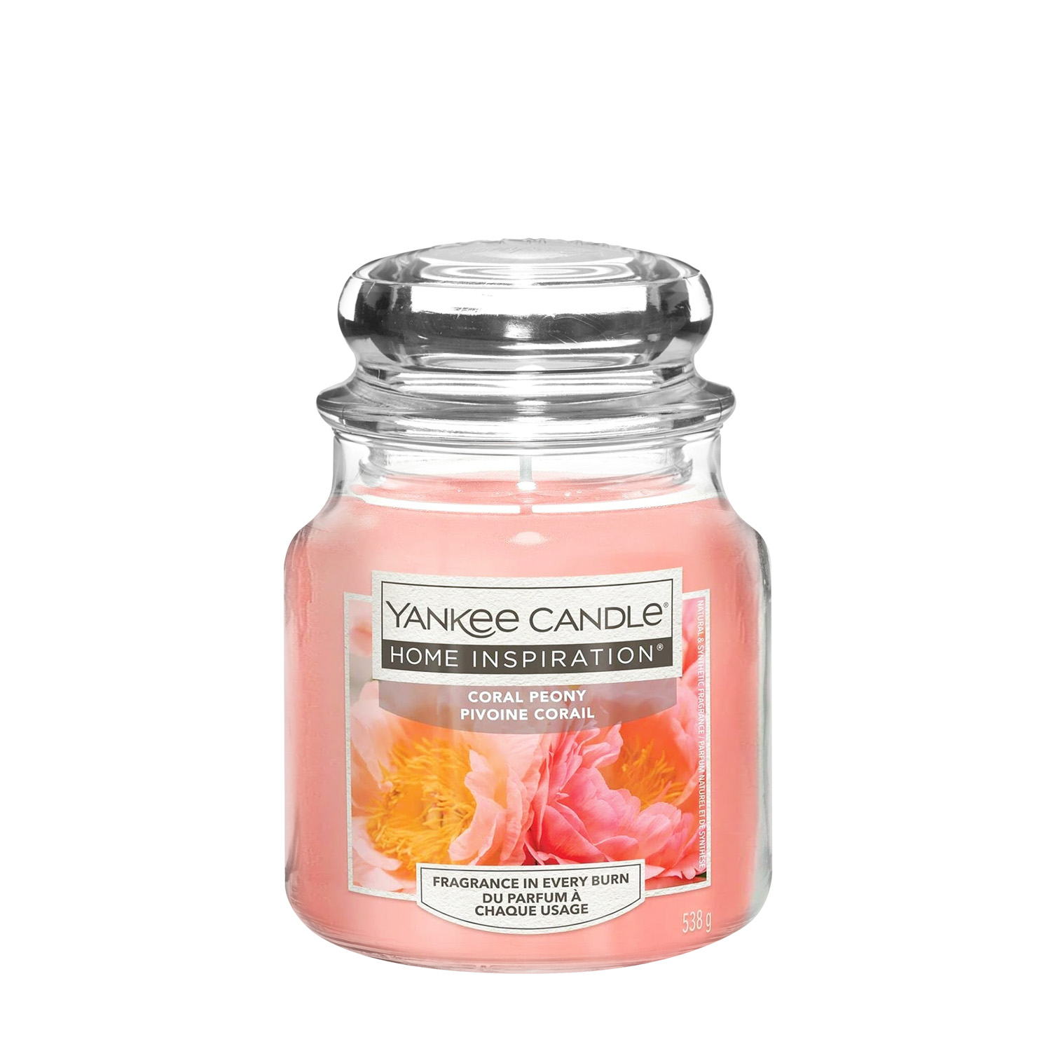 Coral Peony, candela in giara piccola Yankee Candle
