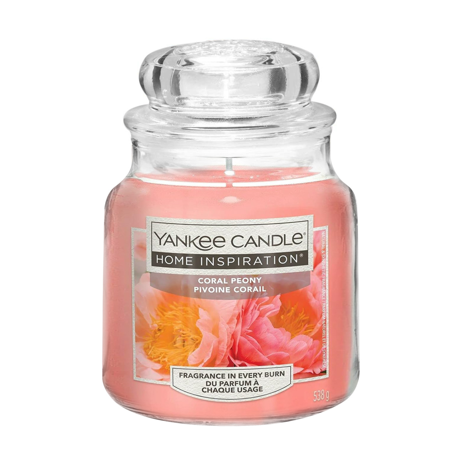 Coral Peony, candela in giara media Yankee Candle