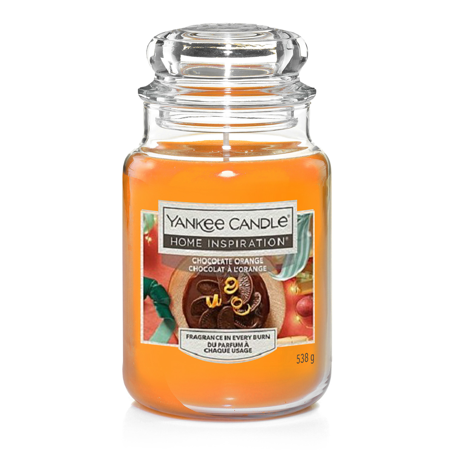 Chocolate Orange, candela in giara grande Yankee Candle