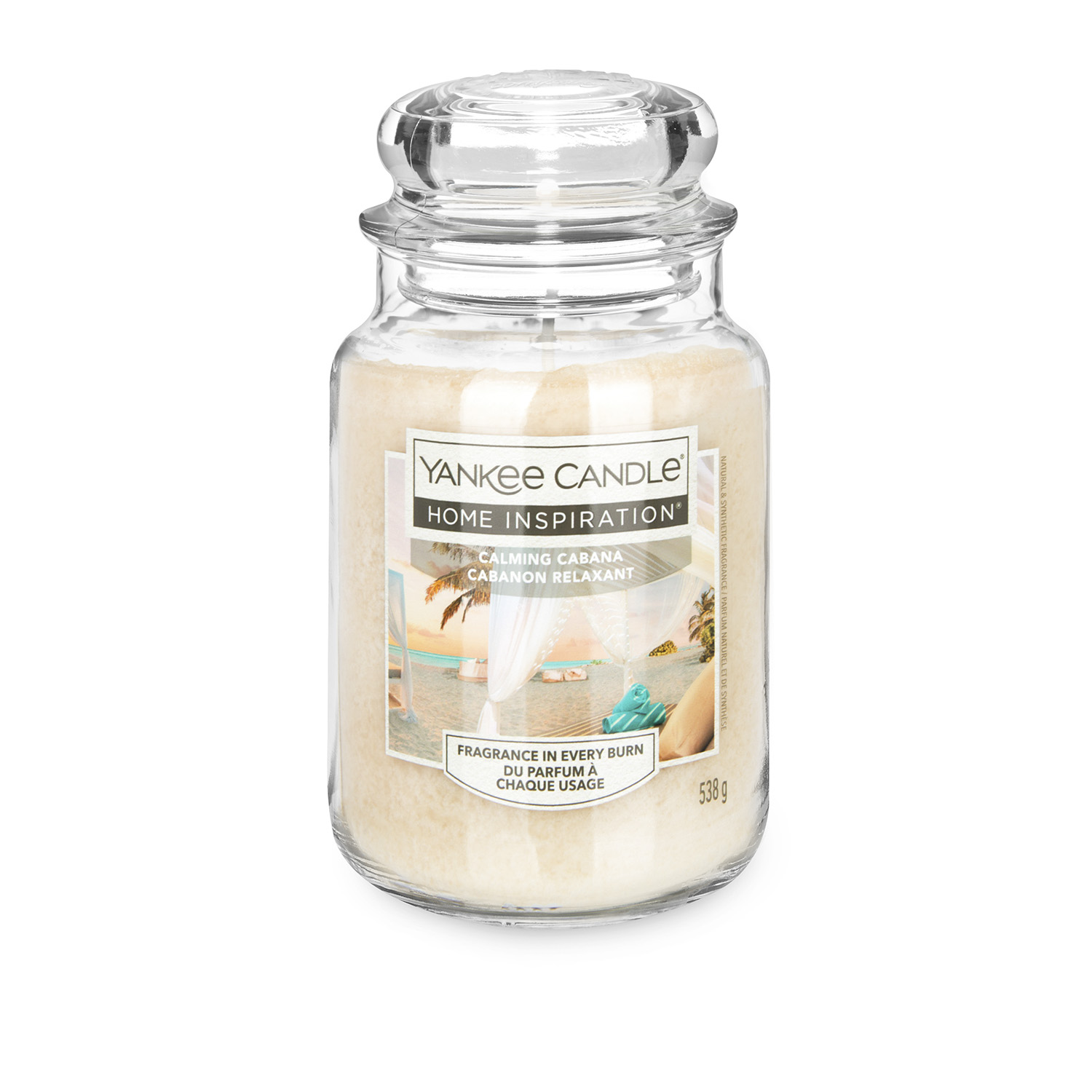 Calming Cabana, candela giara grande Yankee Candle