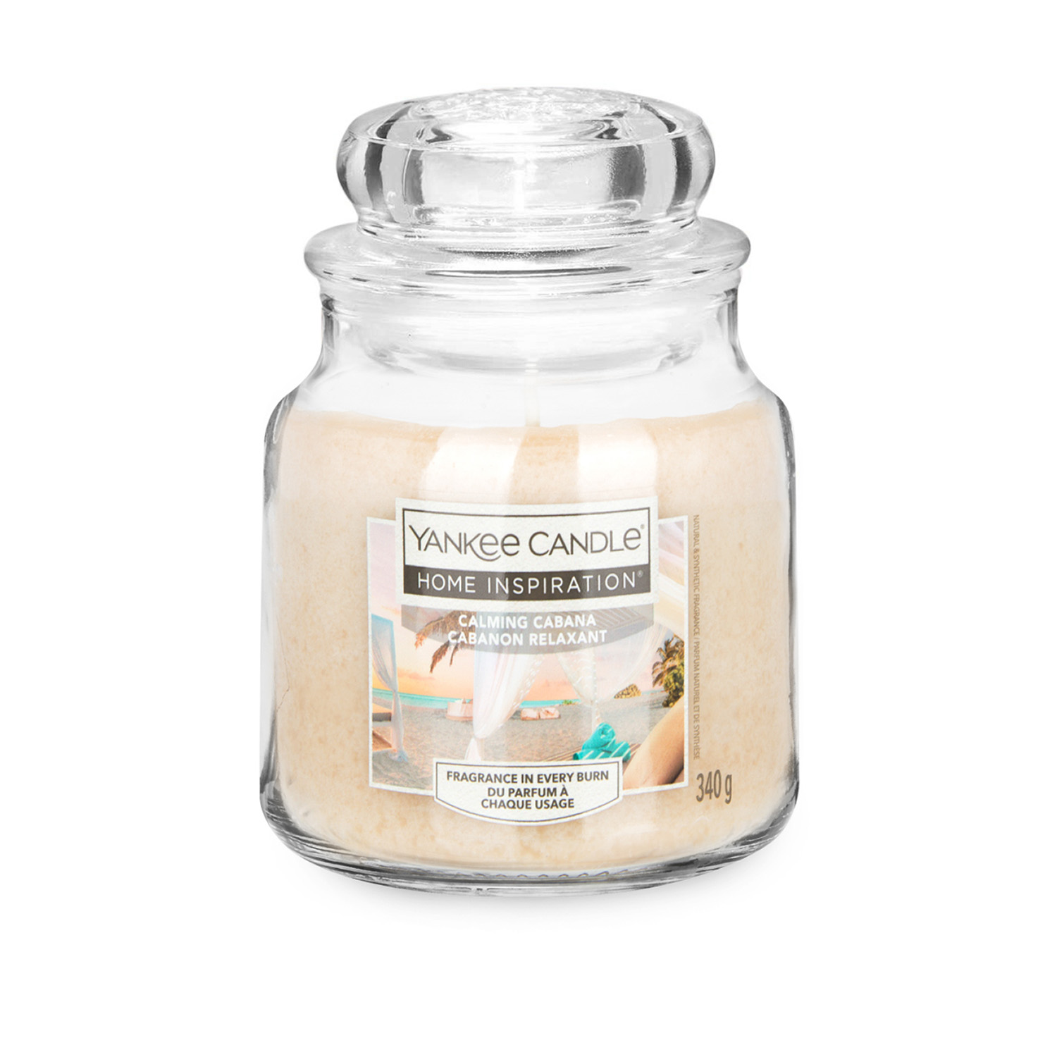 Calming Cabana, candela media Yankee Candle