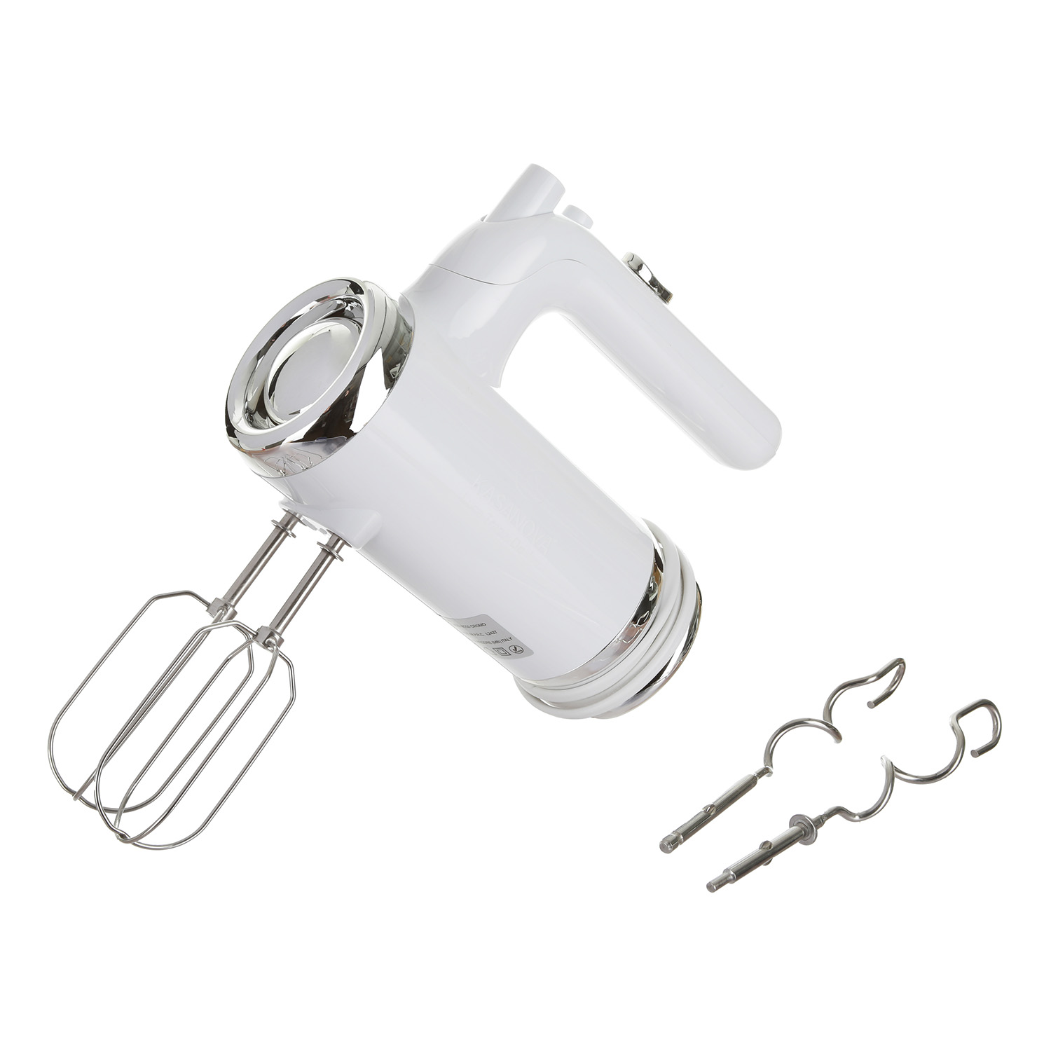 Sbattitore elettrico bianco 250 W design Luca Trazzi