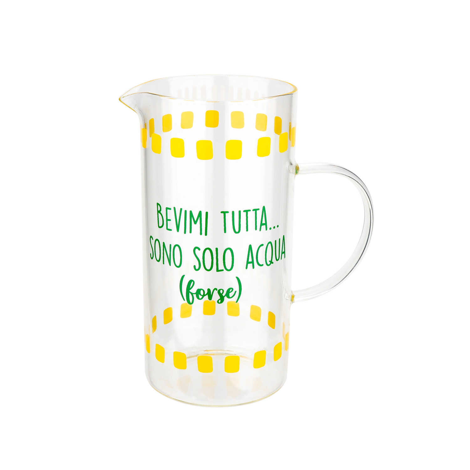 Caraffa in vetro 1,2 L Bevimi Color Bloom