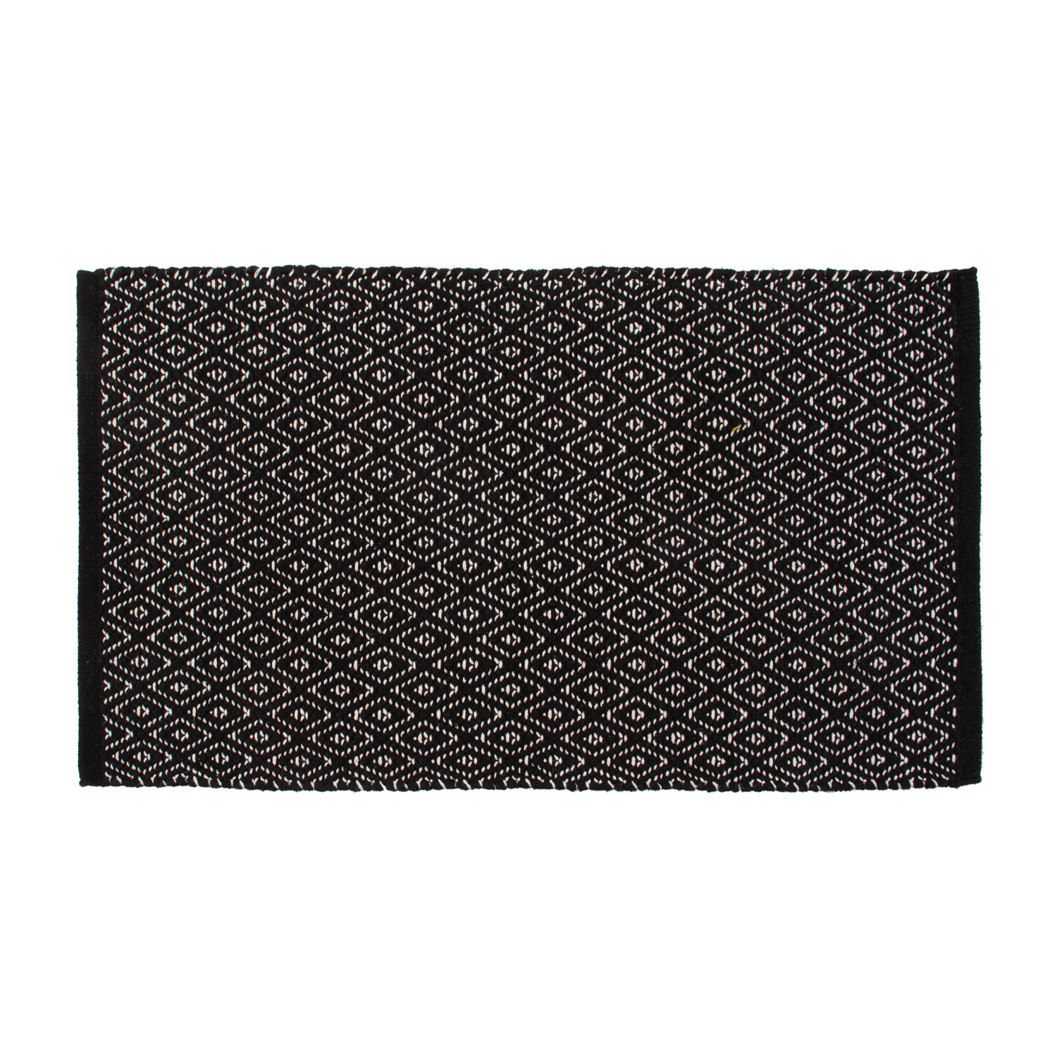 Tappeto 120x180 cm Rilievo nero