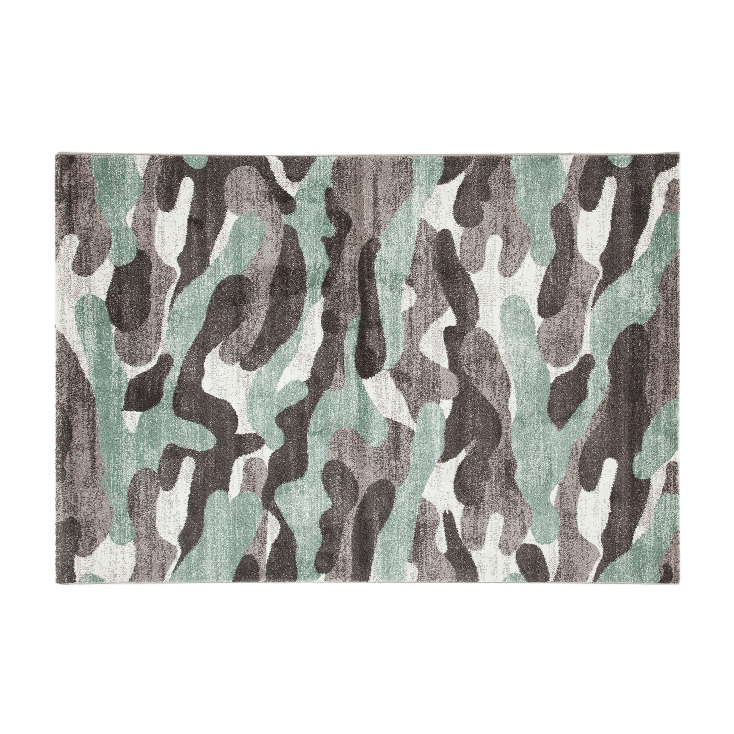 Tappeto 160x230 cm Camouflage grigio