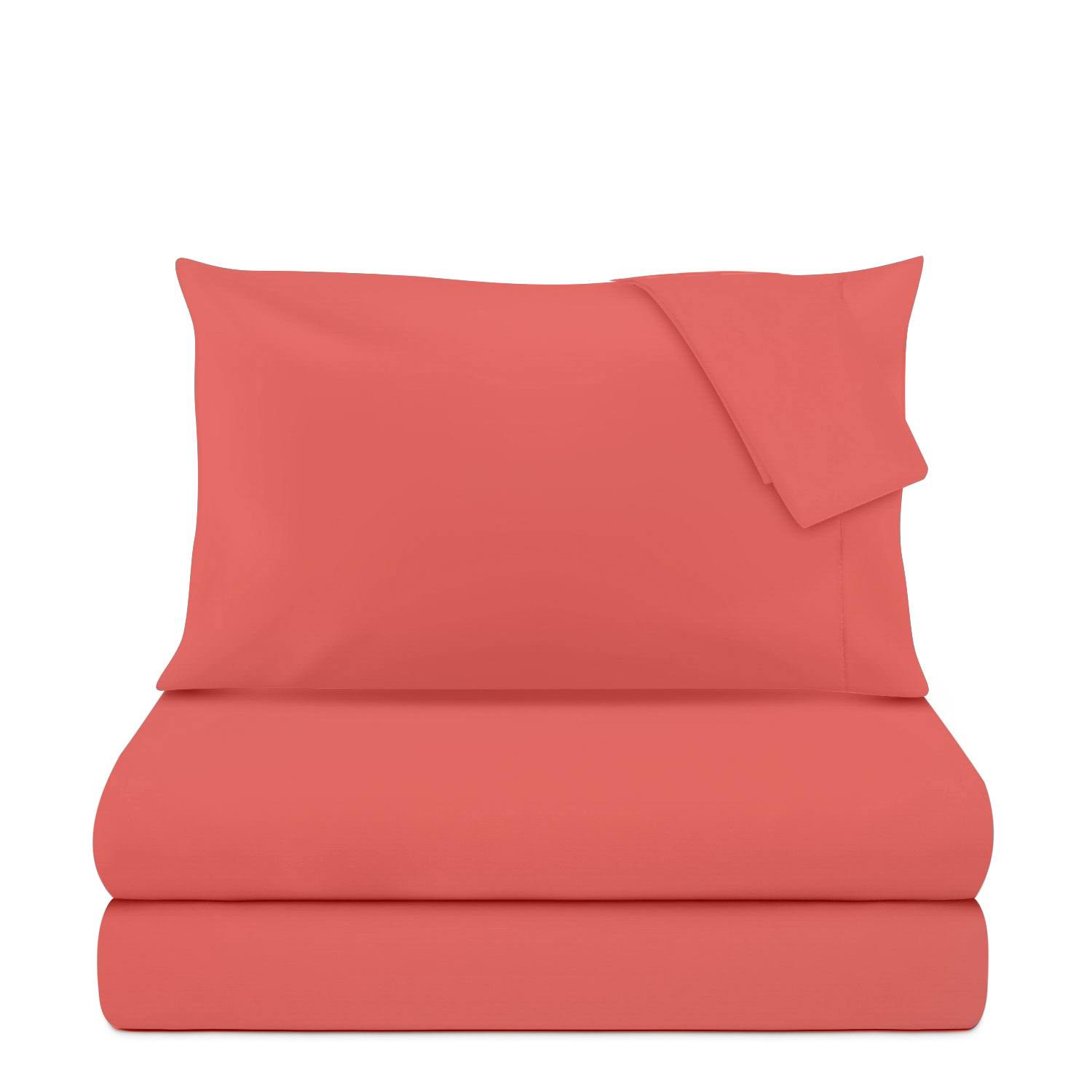 Completo letto matrimoniale in cotone percalle