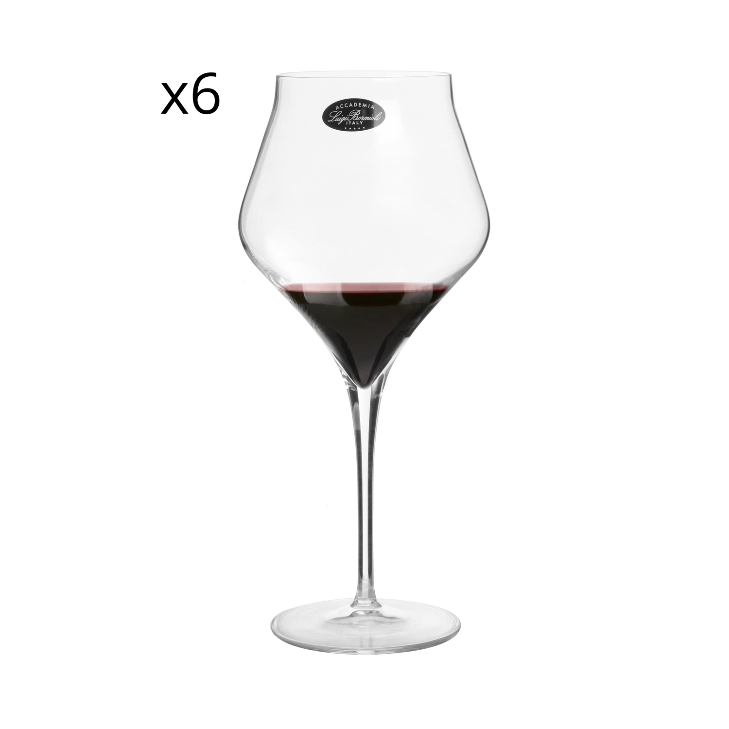 Set 6 calici Supremo Luigi Bormioli Burgundy 65cl