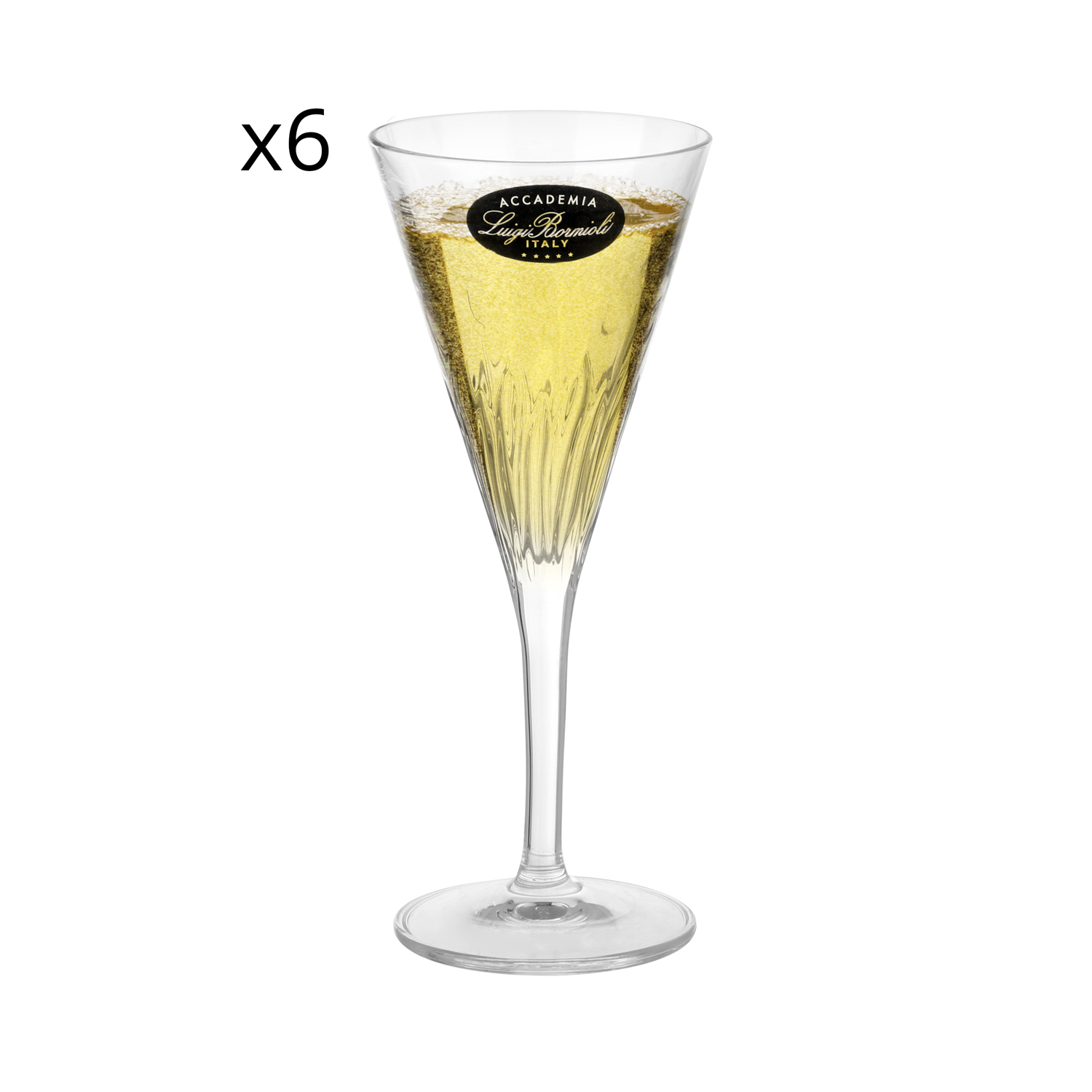 Set 6 Calici Liquori Schnapps Mixology Accademia Luigi Bormioli