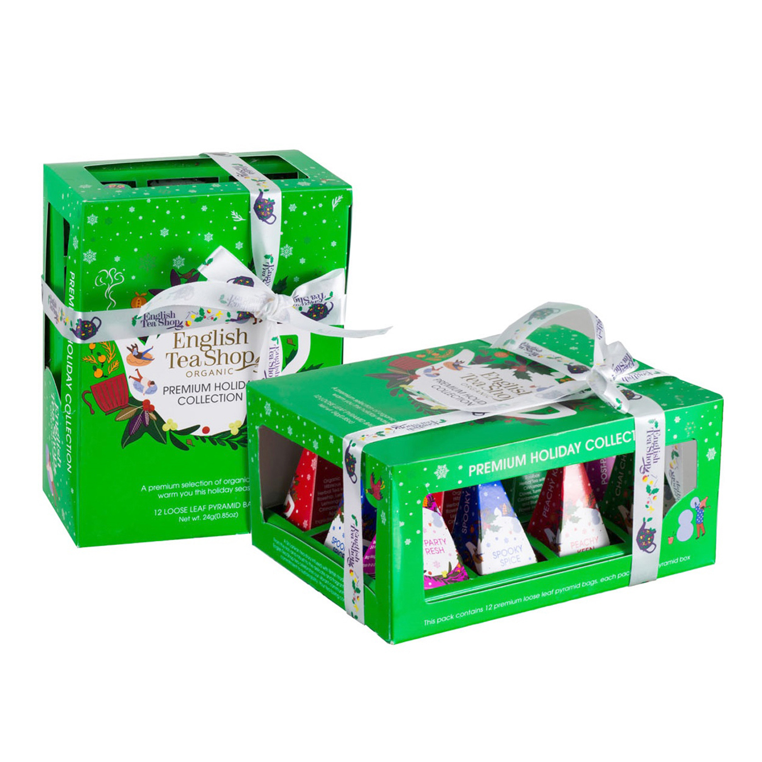 Set 12 tisane confezione regalo Natale English Tea Shop