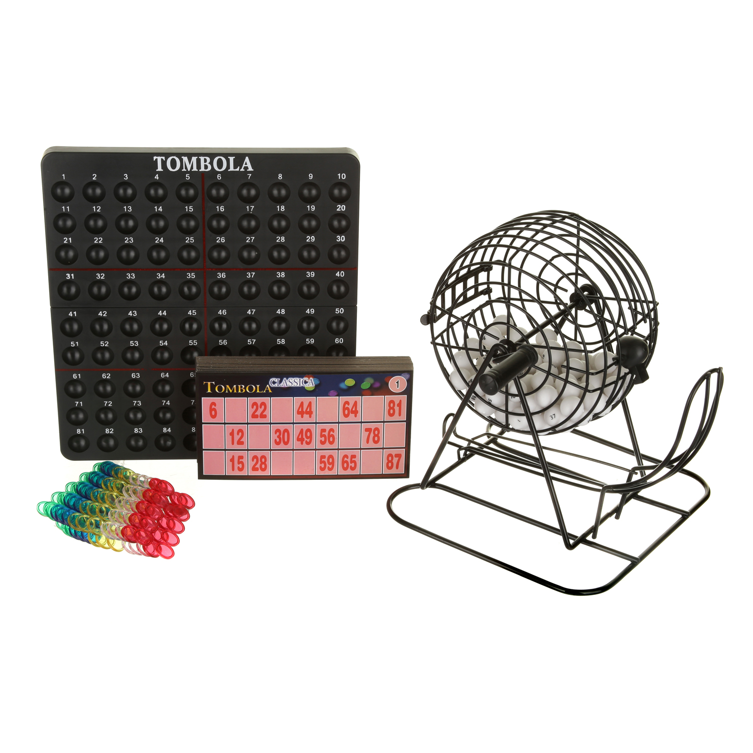 Tombola automatica con 40 cartelle Deluxe