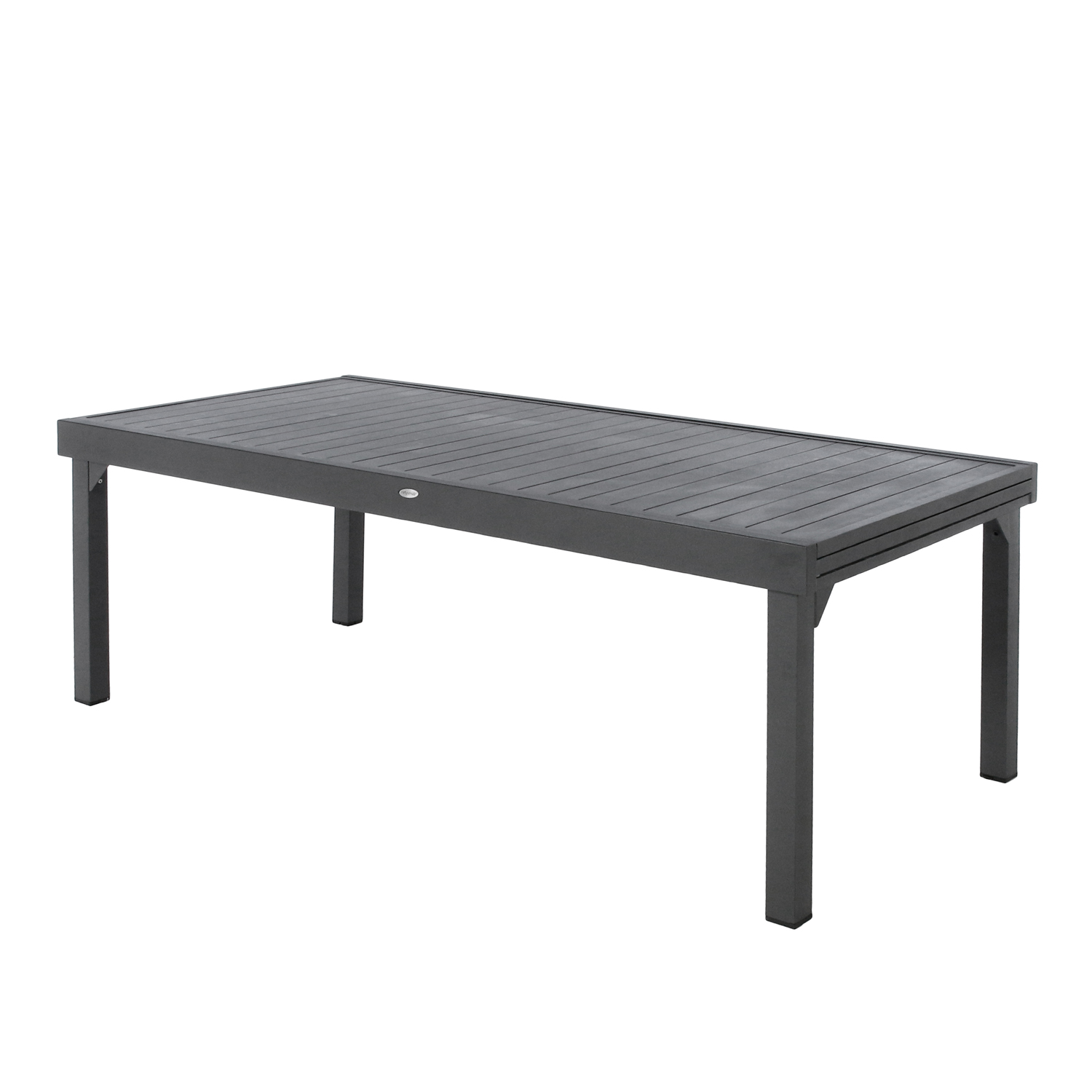 Tavolo estensibile in alluminio, da 200/320x100x75 cm