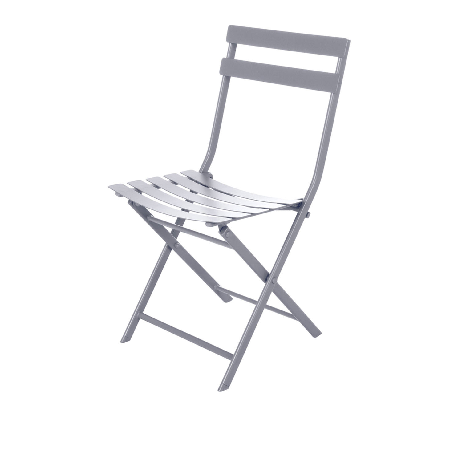 Sedia da Giardino Pieghevole Greensboro Grigia