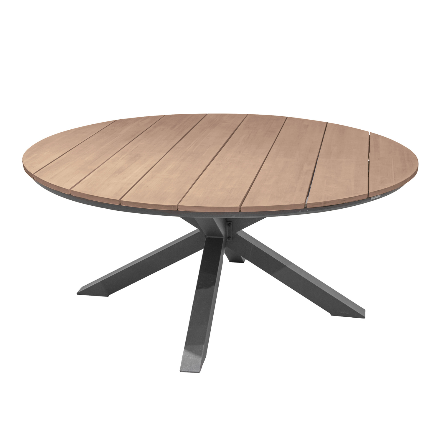 Tavolo da giardino rotondo 160 cm Oriengo in legno...