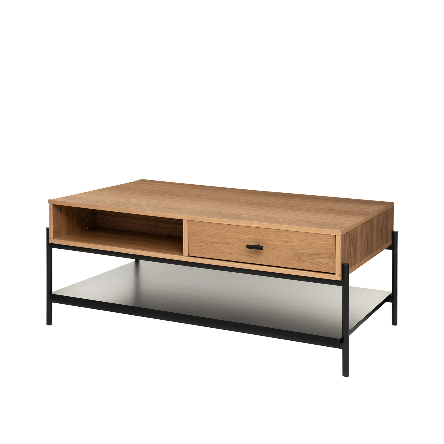 Tavolino con cassetto 100x60x44,5 cm Simon