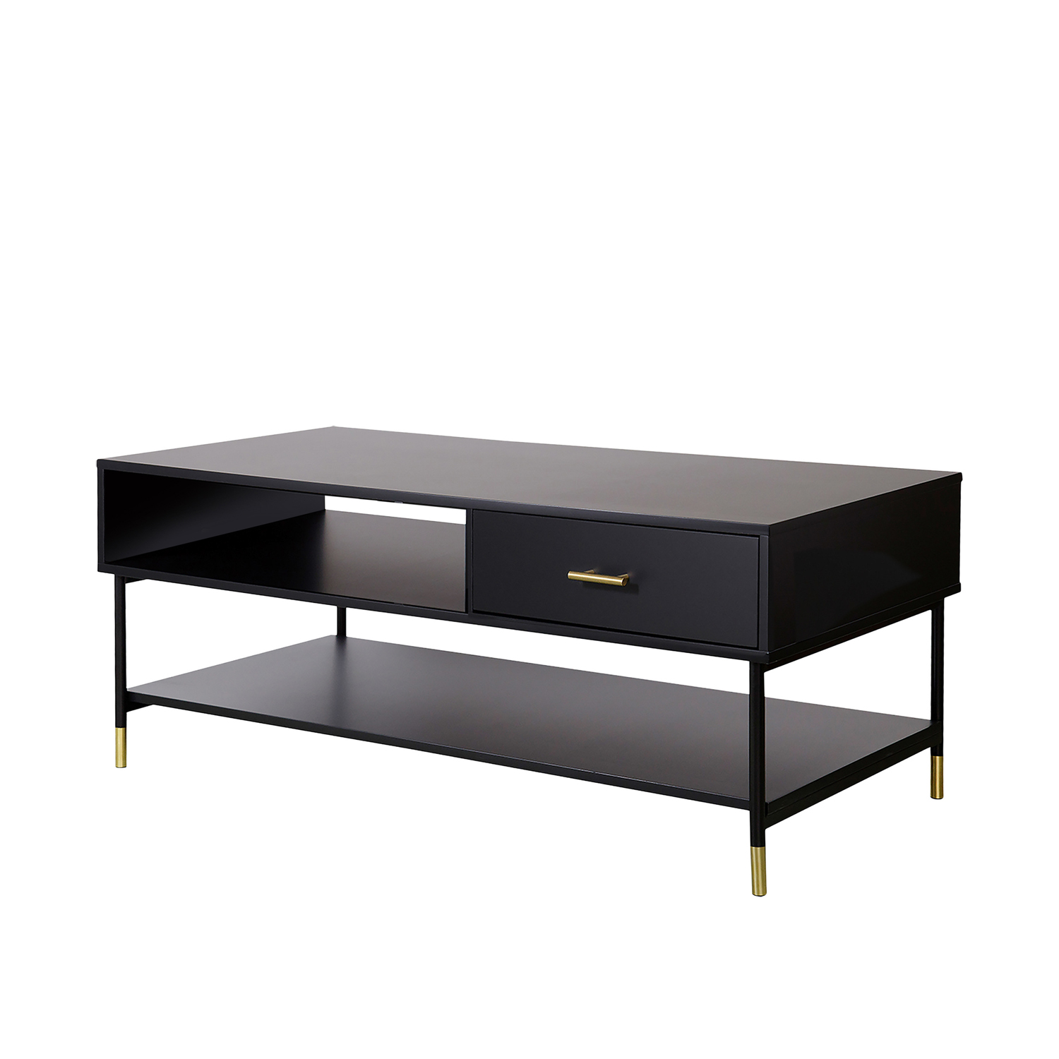 Tavolino con cassetto 110x60x48 cm Tedy