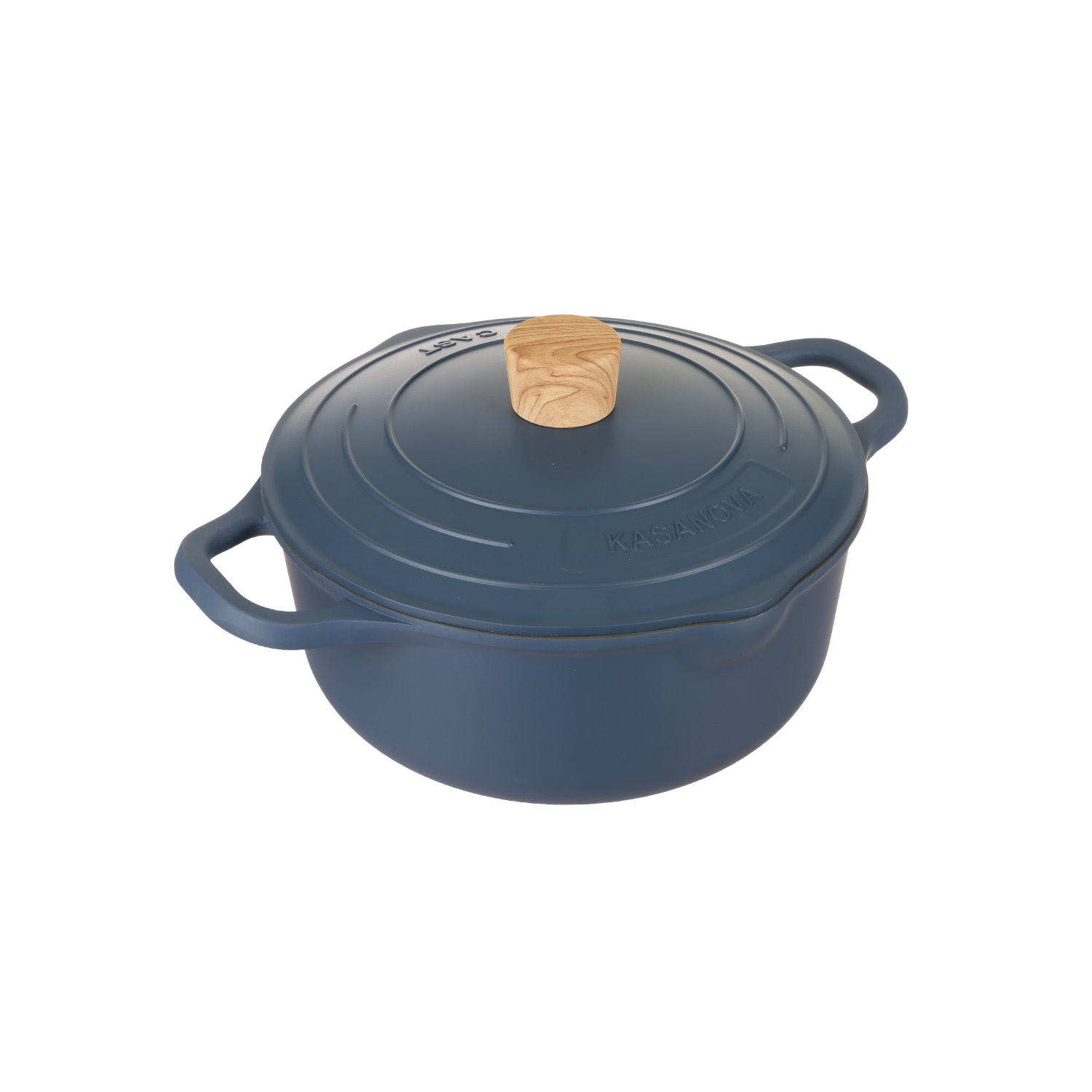 Casseruola 24 cm con coperchio blu Pot Art