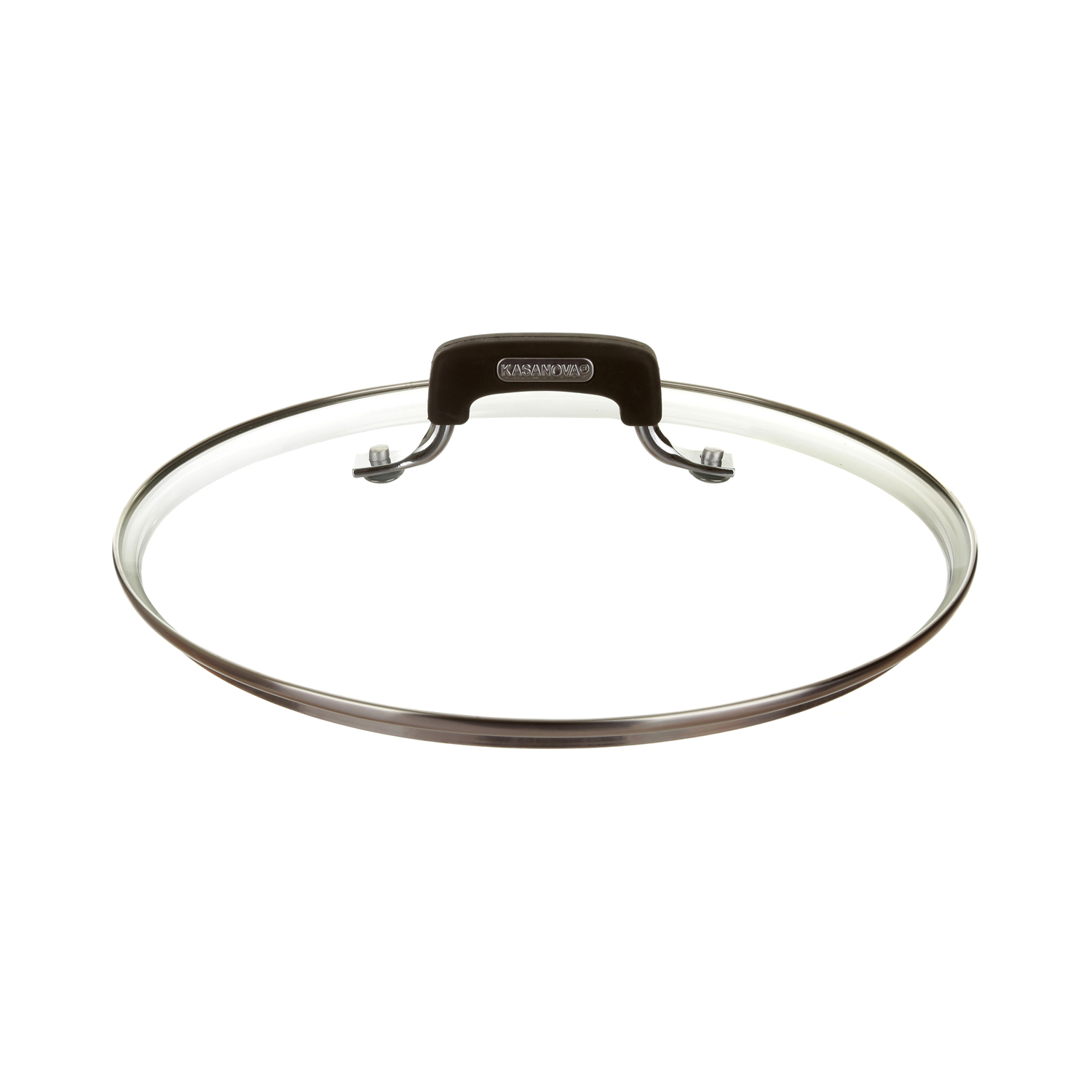 Coperchio 26 cm in vetro temperato New Petra Dark